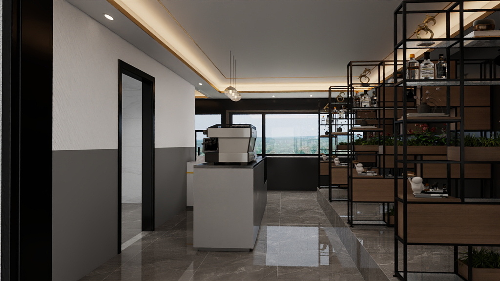 范桶54-咖啡厅-布局2-装修设计方案