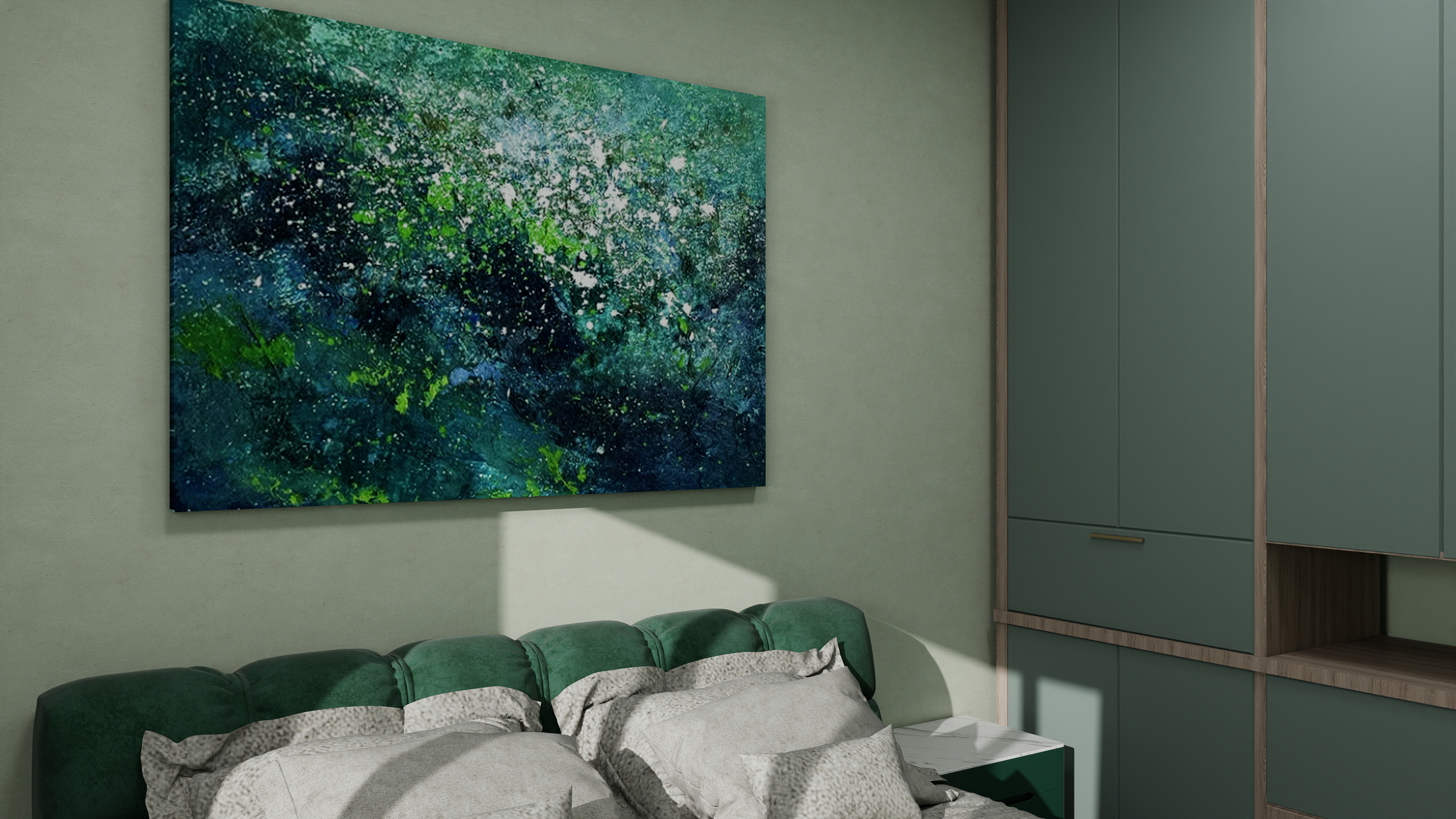 厙厾-138㎡3室一层客卧装修效果图第1张