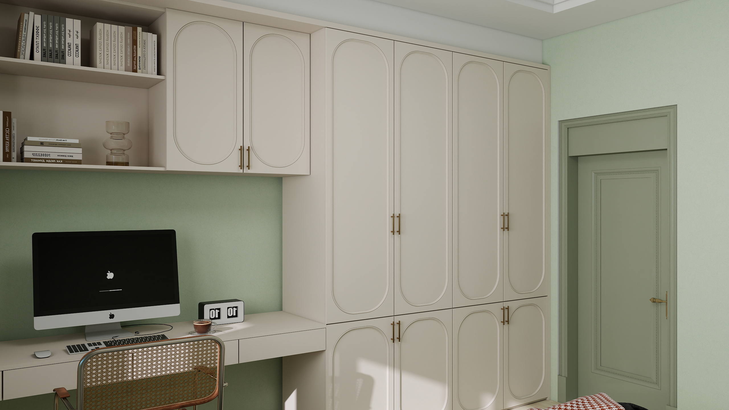 厙厾-138㎡3室一层主卧装修效果图第1张