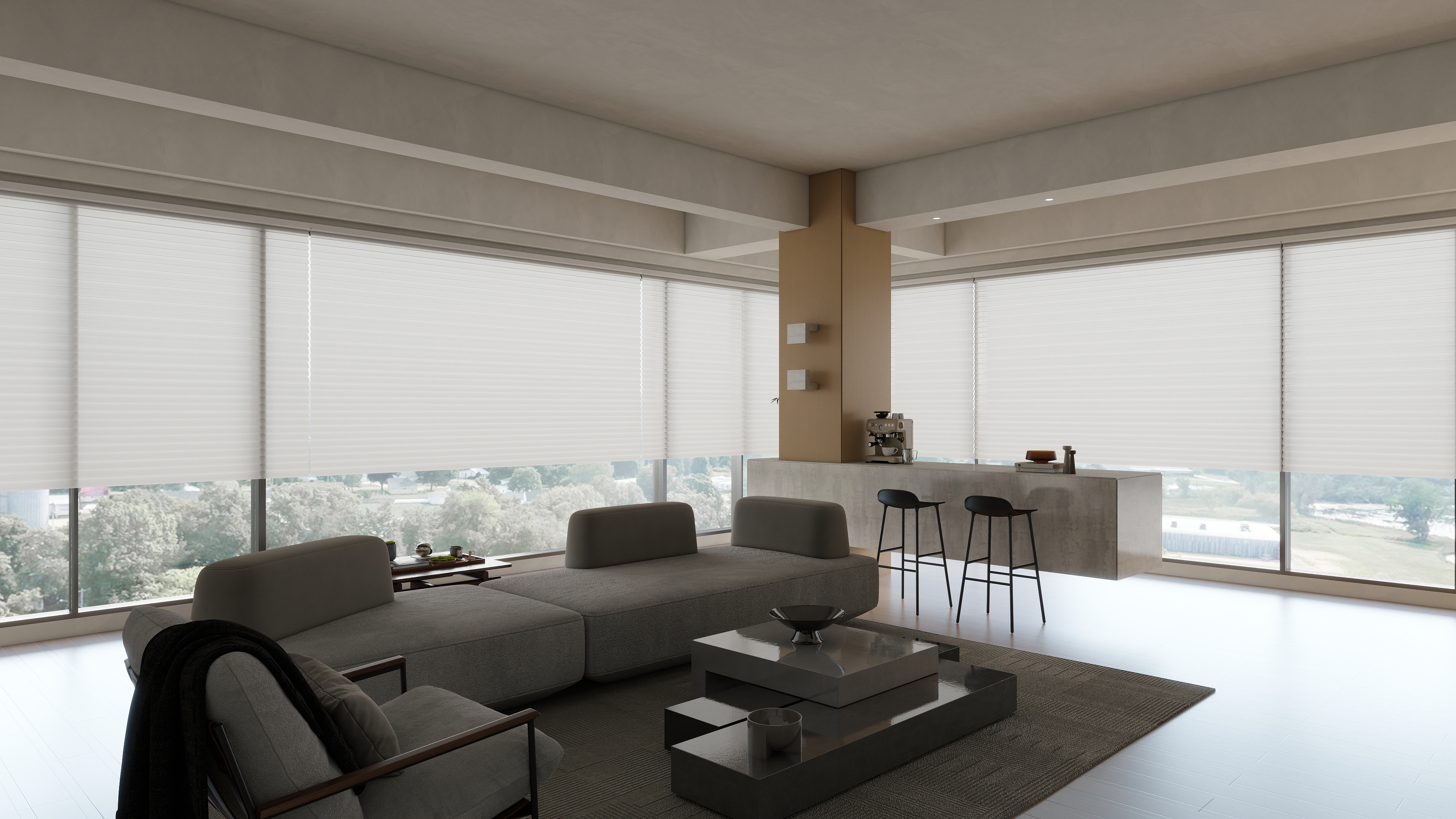 KALEUNG15-平层会客室装修效果图