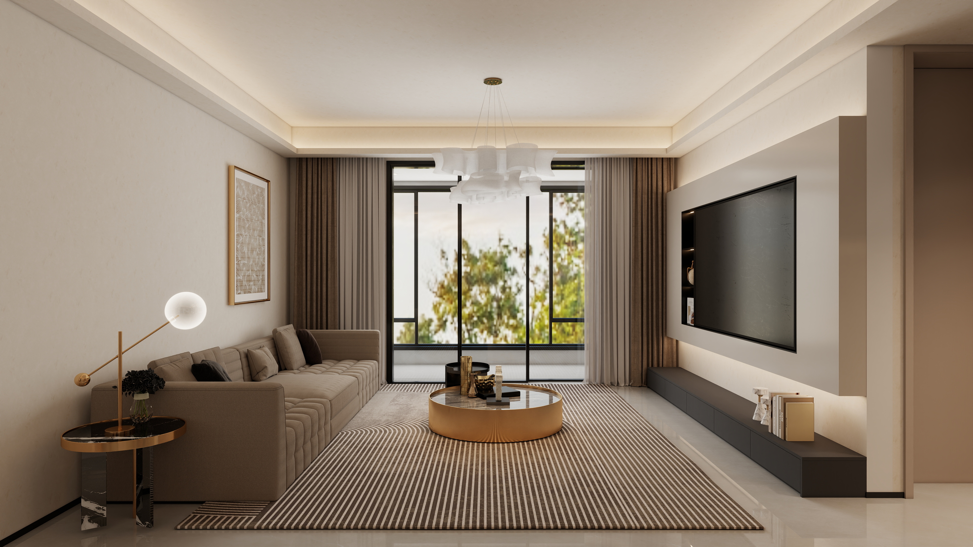 孙有权-『2025-11』136平丨现代简约四居室-装修设计方案