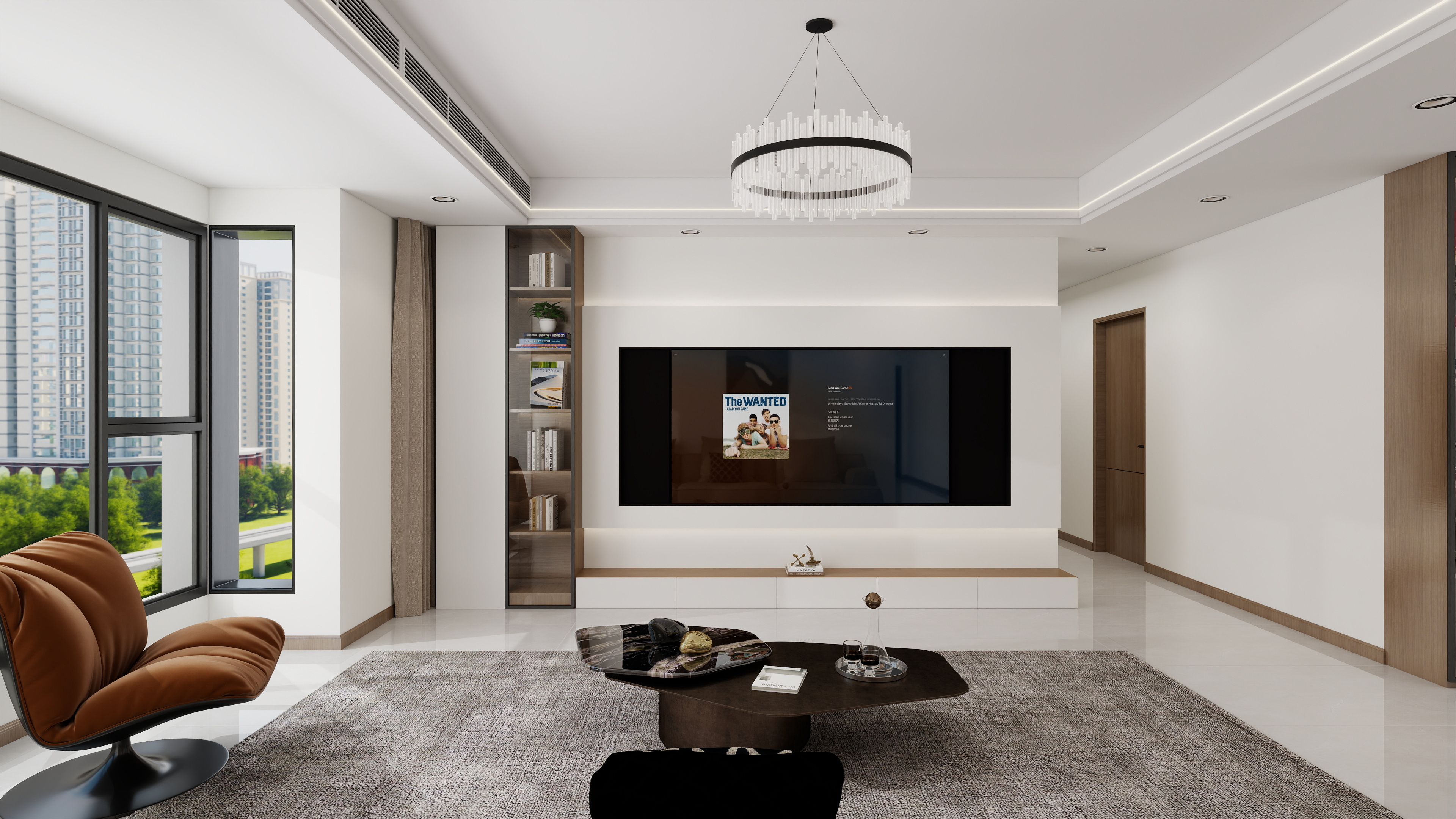 由不得我-23# 156平-Model装修效果图