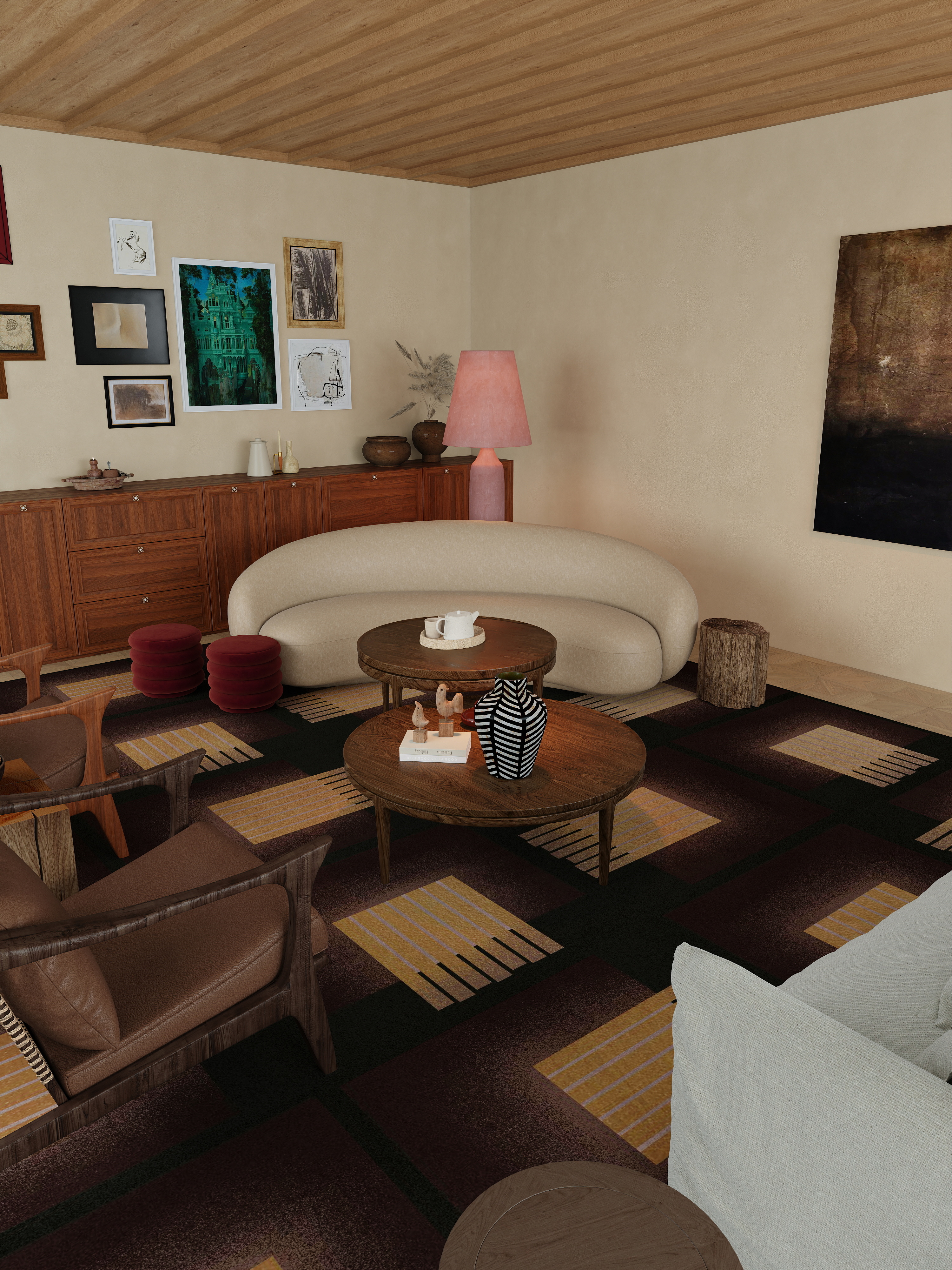 王峰-71 复古风-装修设计方案