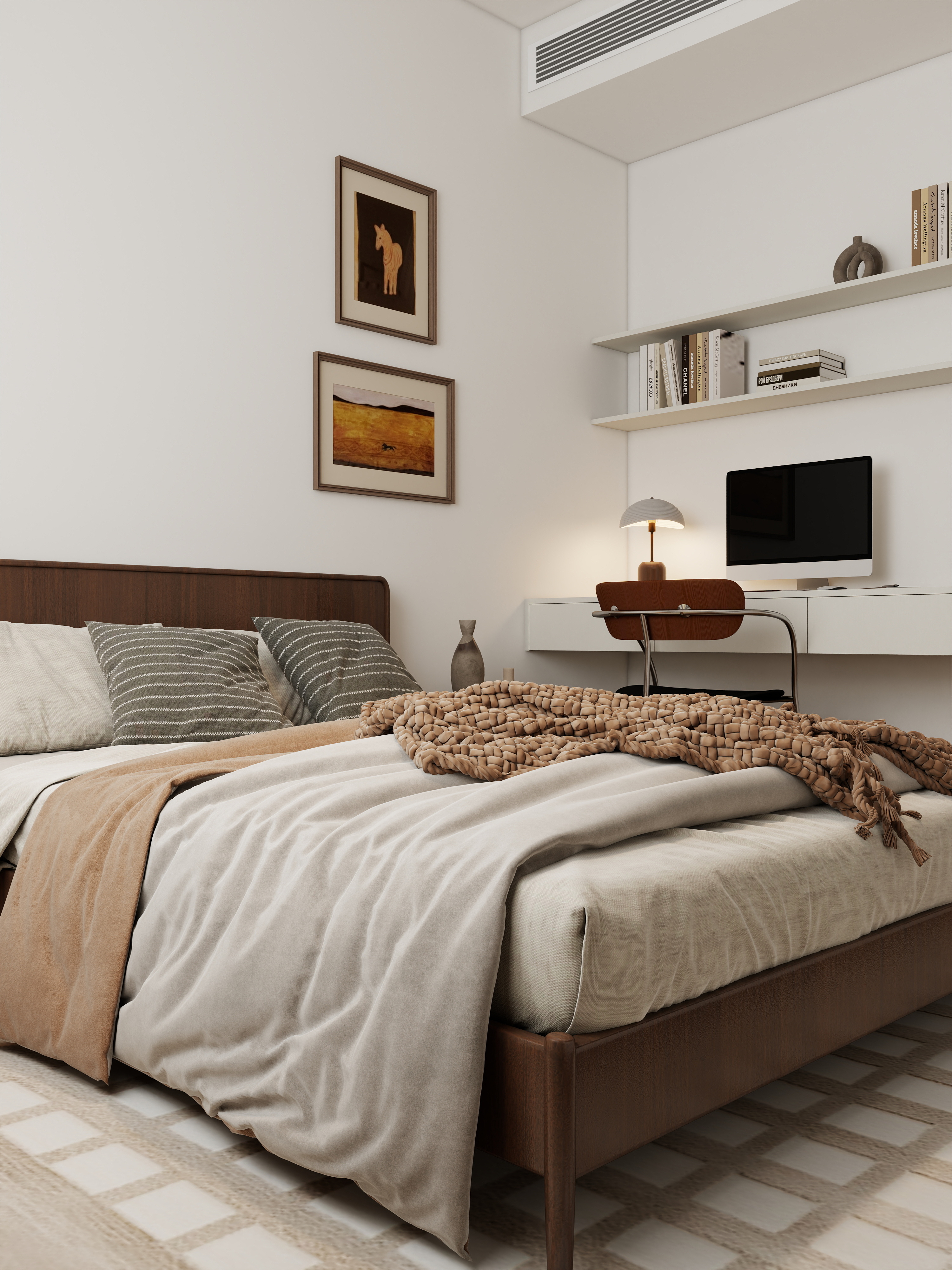 孙有权-『2025-11』127平丨现代简约精装房一层次卧二装修效果图第2张