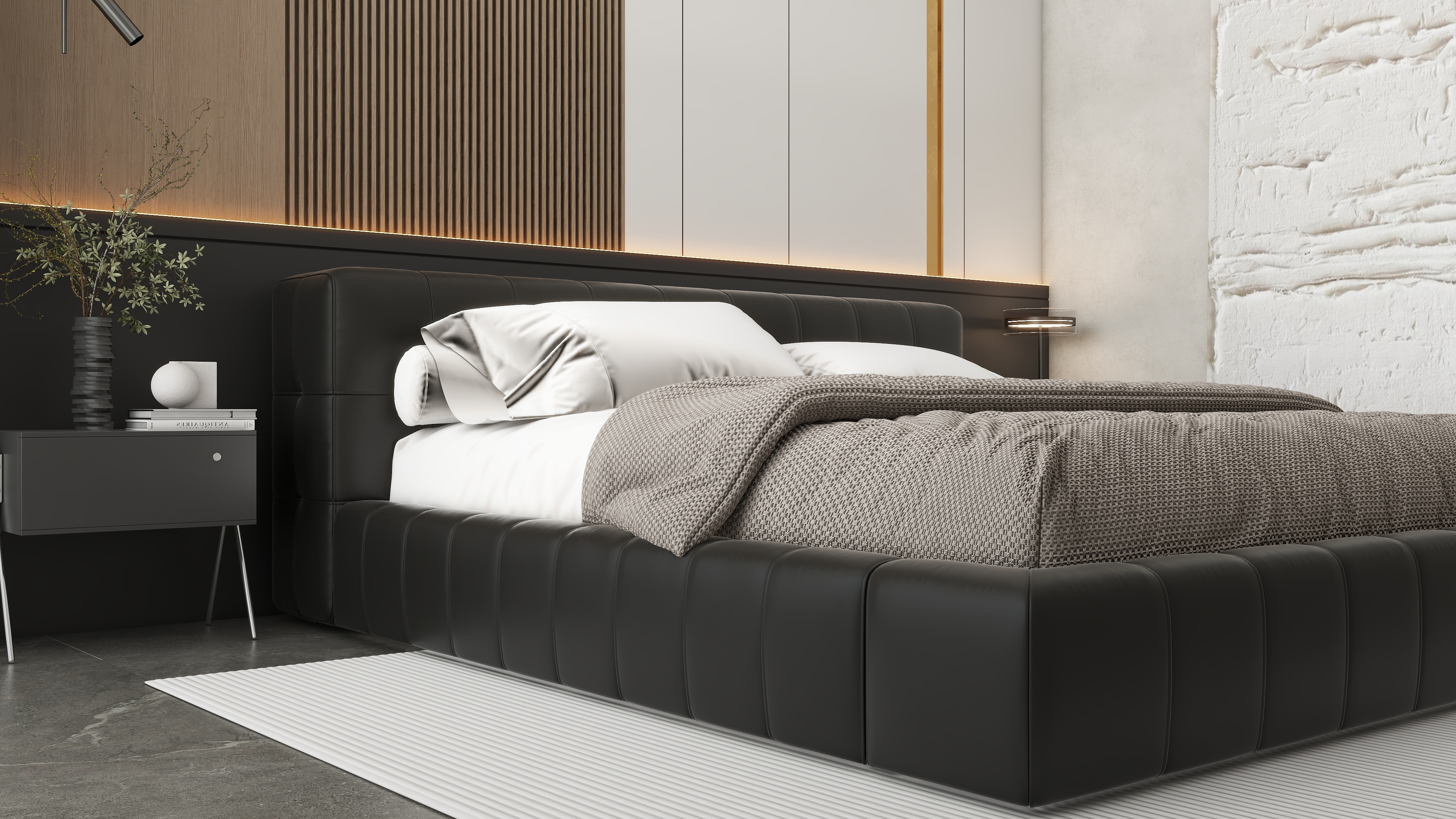 李佳洋-明恒世家148平现代3室装修效果图