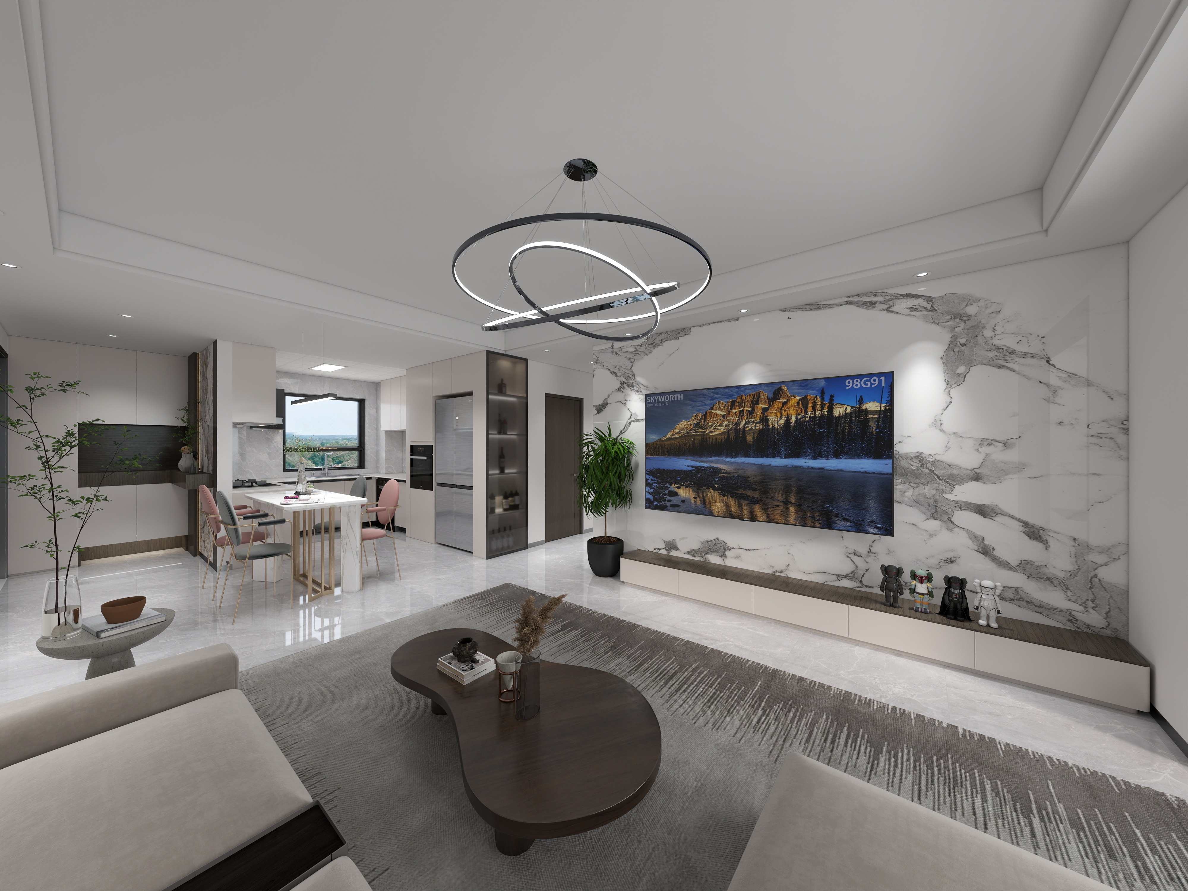 室内装修设计张兵-荣盛秀容府120㎡4室-装修设计方案