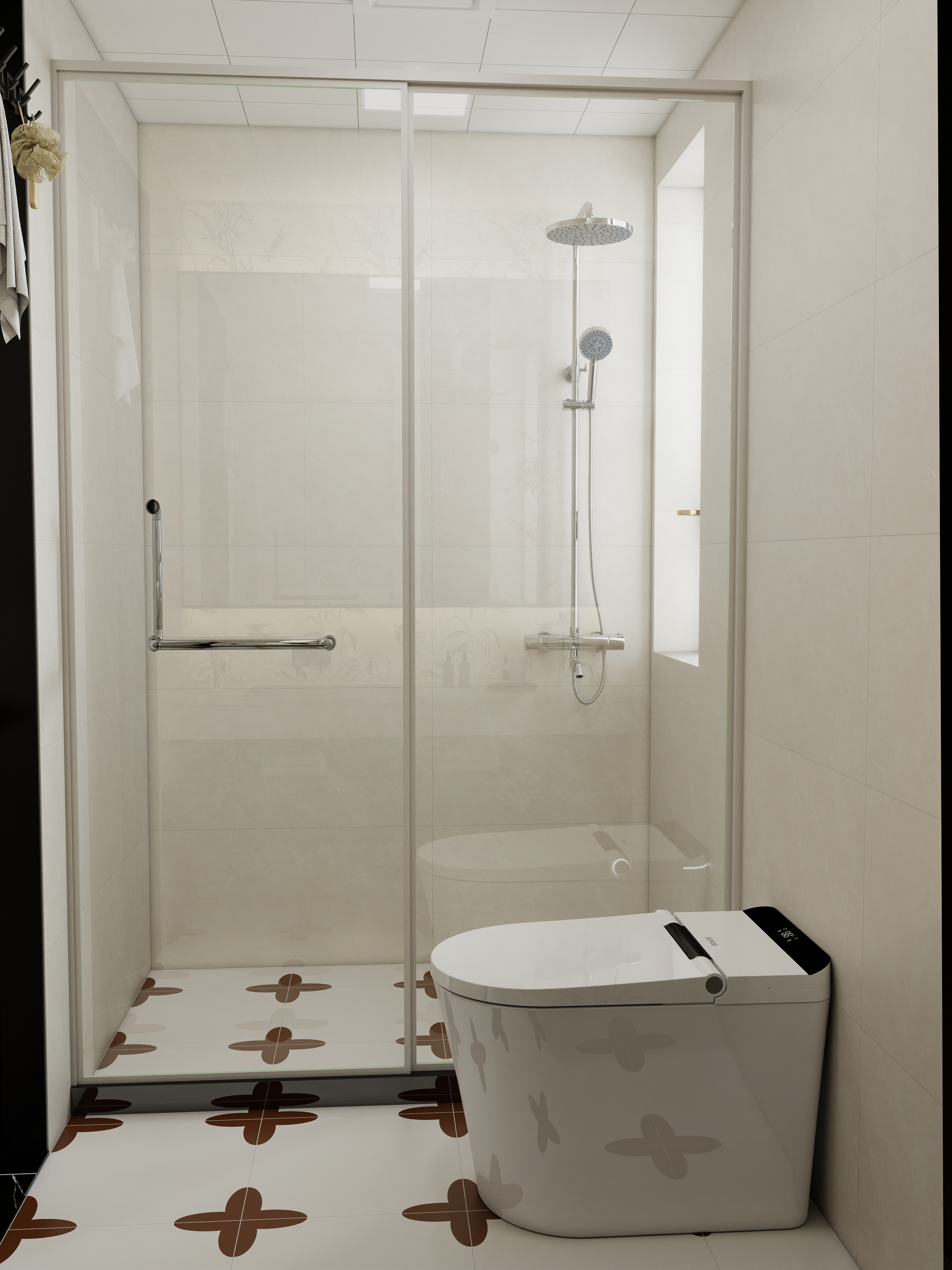 全案设计师刘牧-碧华庭居102㎡3室装修效果图