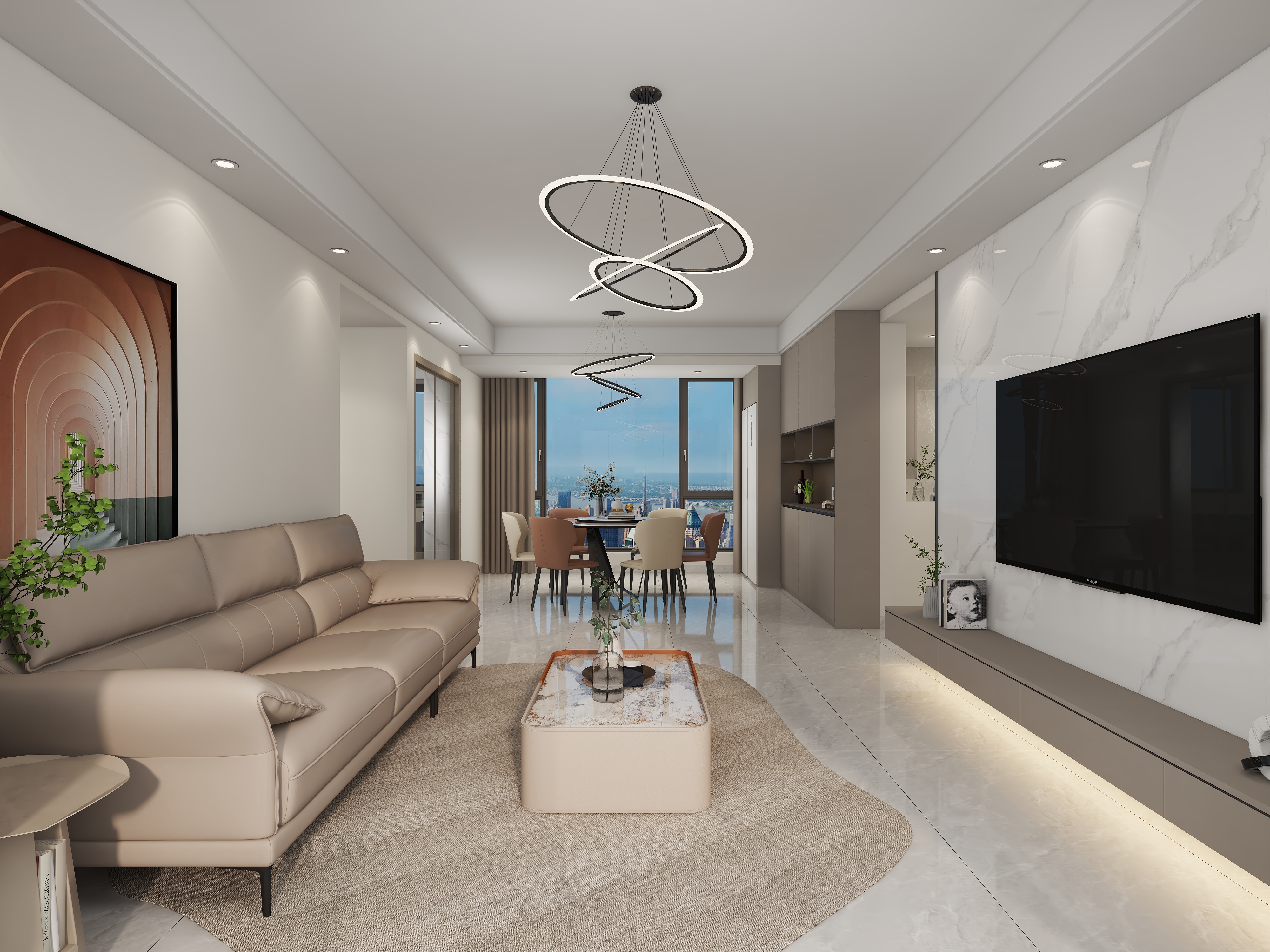 惠州装修找沫竹-惠州-星河传奇-浅溢-装修设计方案