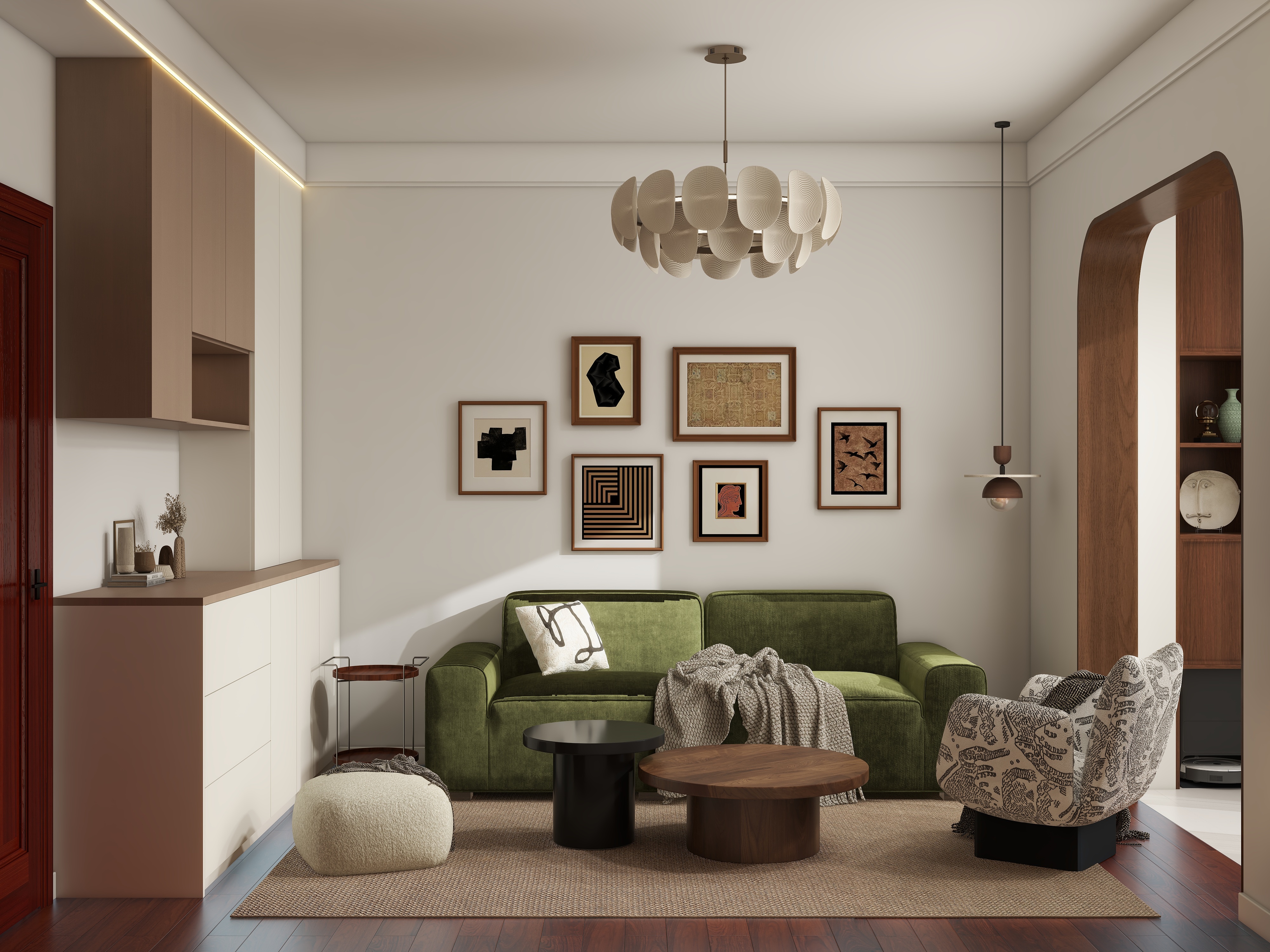 设计师珂源-板桥新村侘寂73㎡2室-装修设计方案