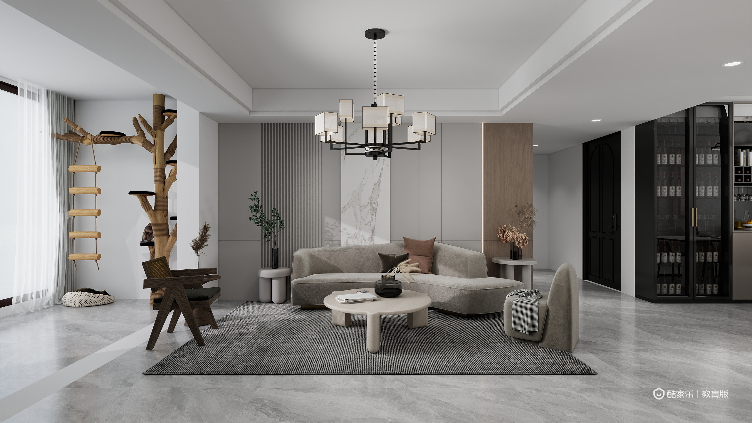 罗小黑uuu-江苏省徐州市财经高等职业技术学校-装修设计方案