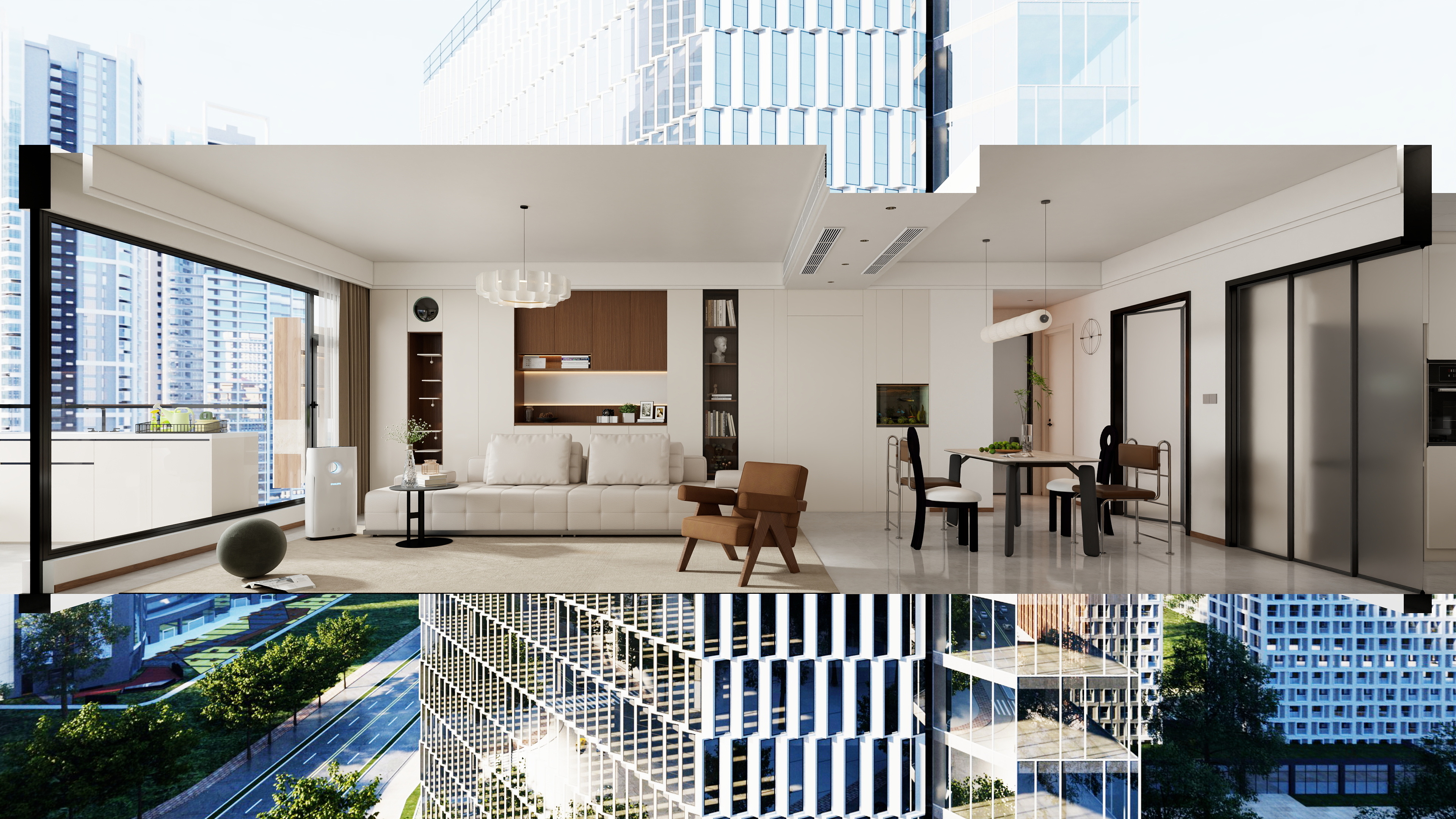 积木家三原店-樊女士-龙翔奥城142-装修设计方案