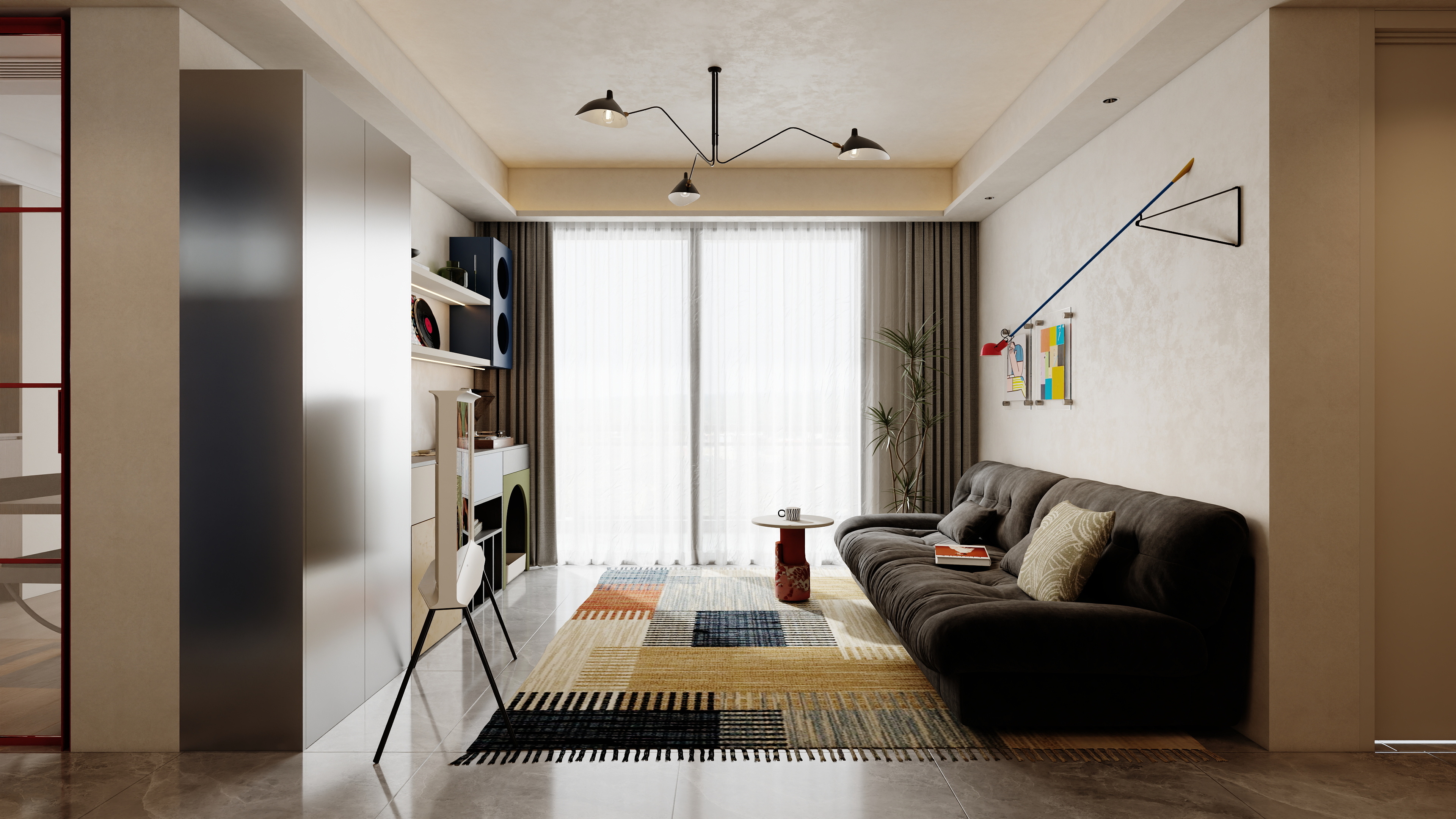 星空设计500一套-包豪斯极简风装修效果图