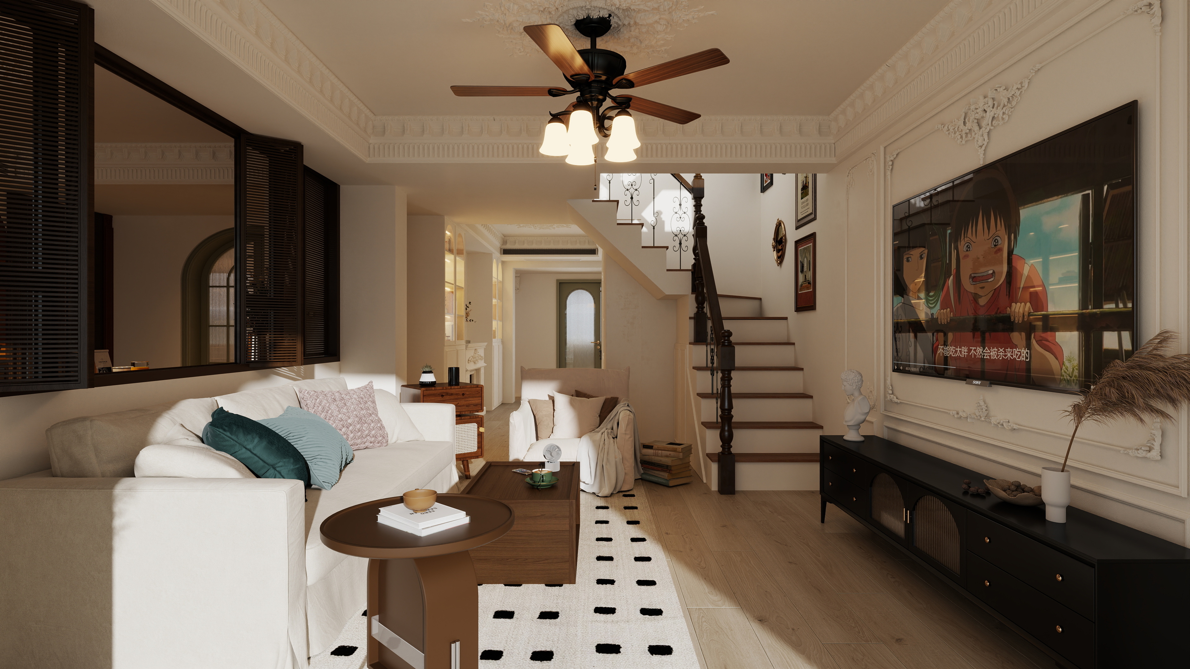 星空设计工作室design-混搭1㎡1室装修效果图