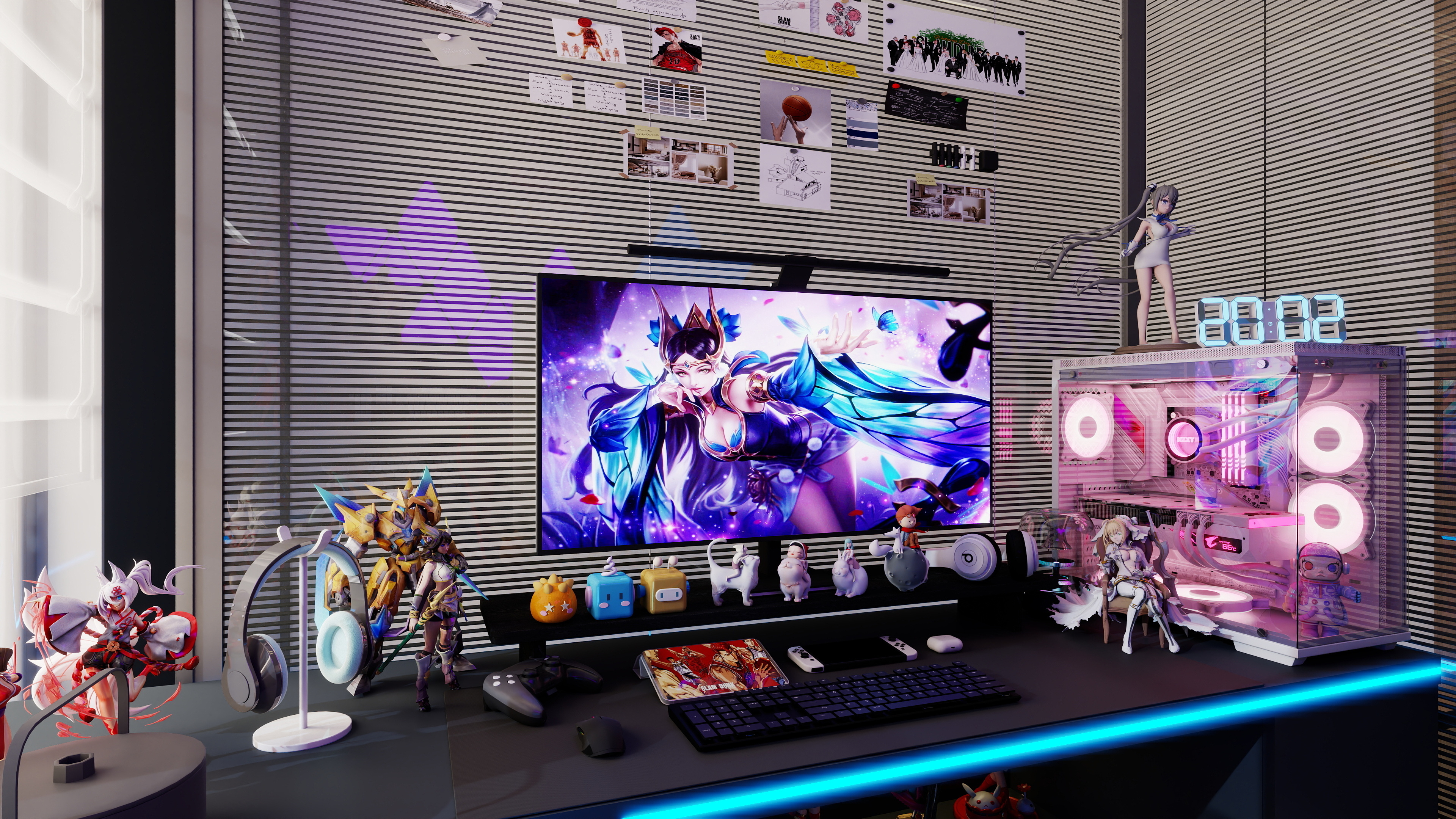 歓嬉-中凯毓秀--顶跃 -改 - 最新二层客餐厅装修效果图第1张