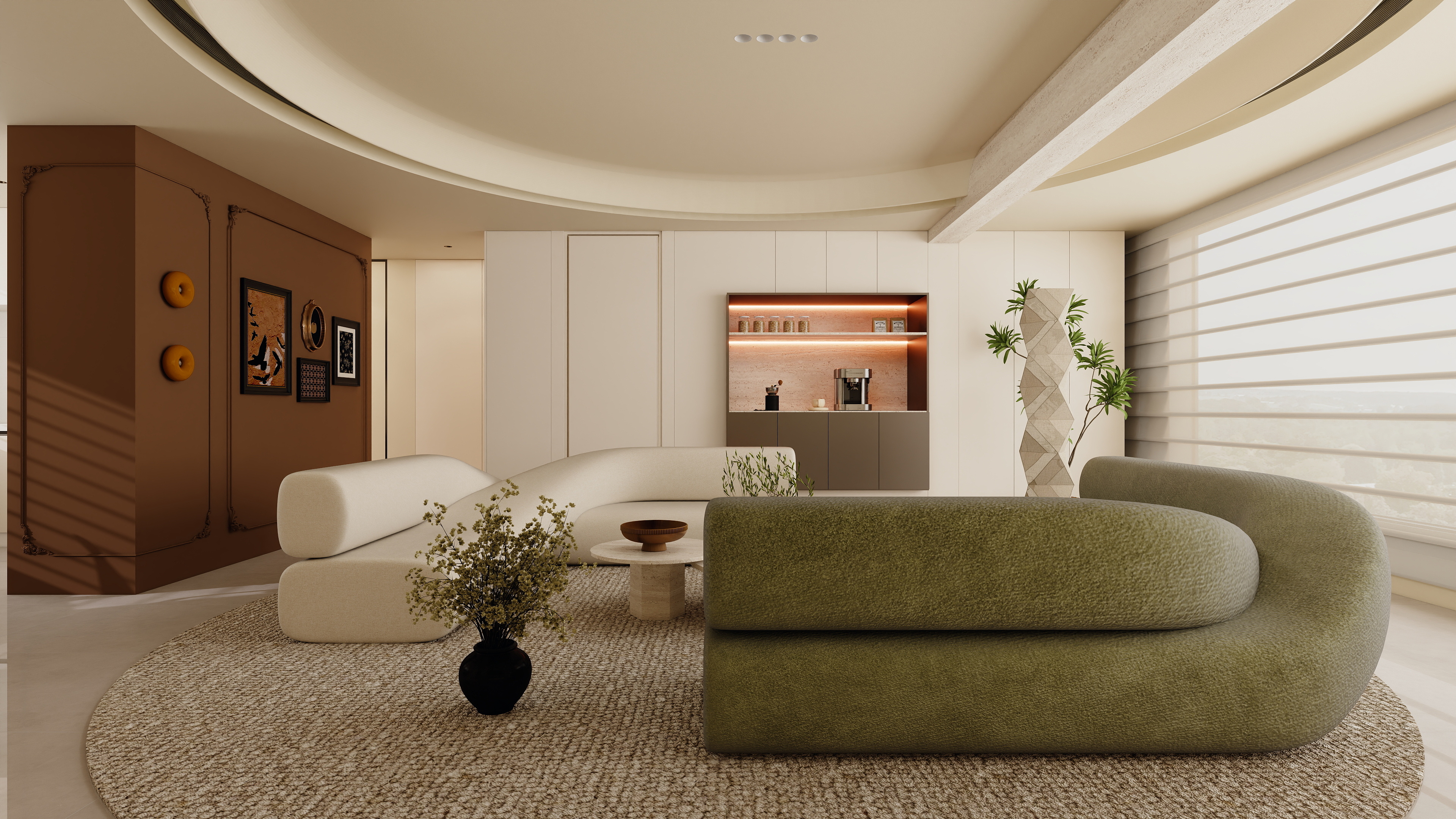 无敌数码暴龙战士-金烟织杼 光影着痕一层客餐厅装修效果图第2张