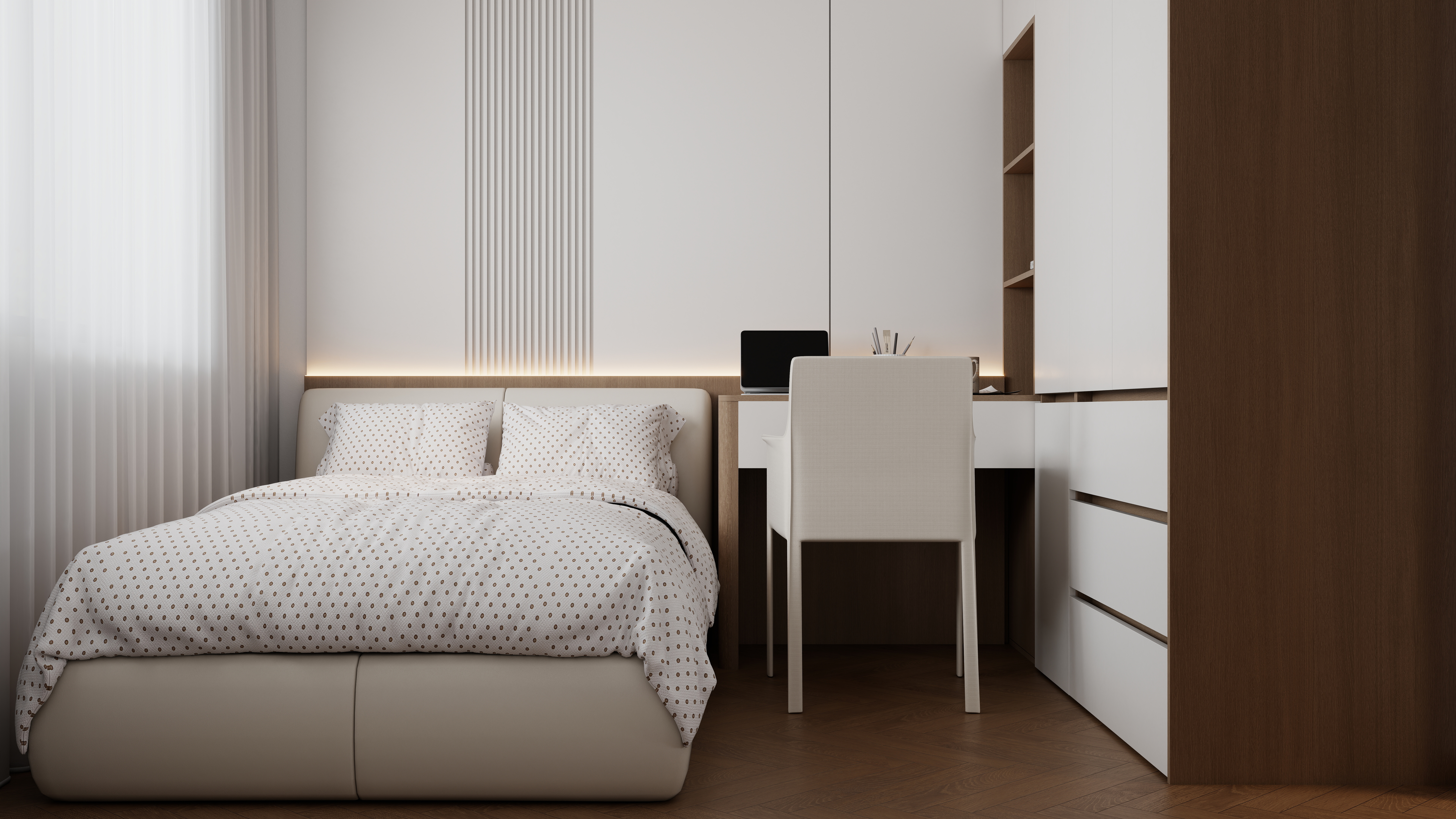 李佳洋-城市花园120平意式3室一层多功能室装修效果图第1张