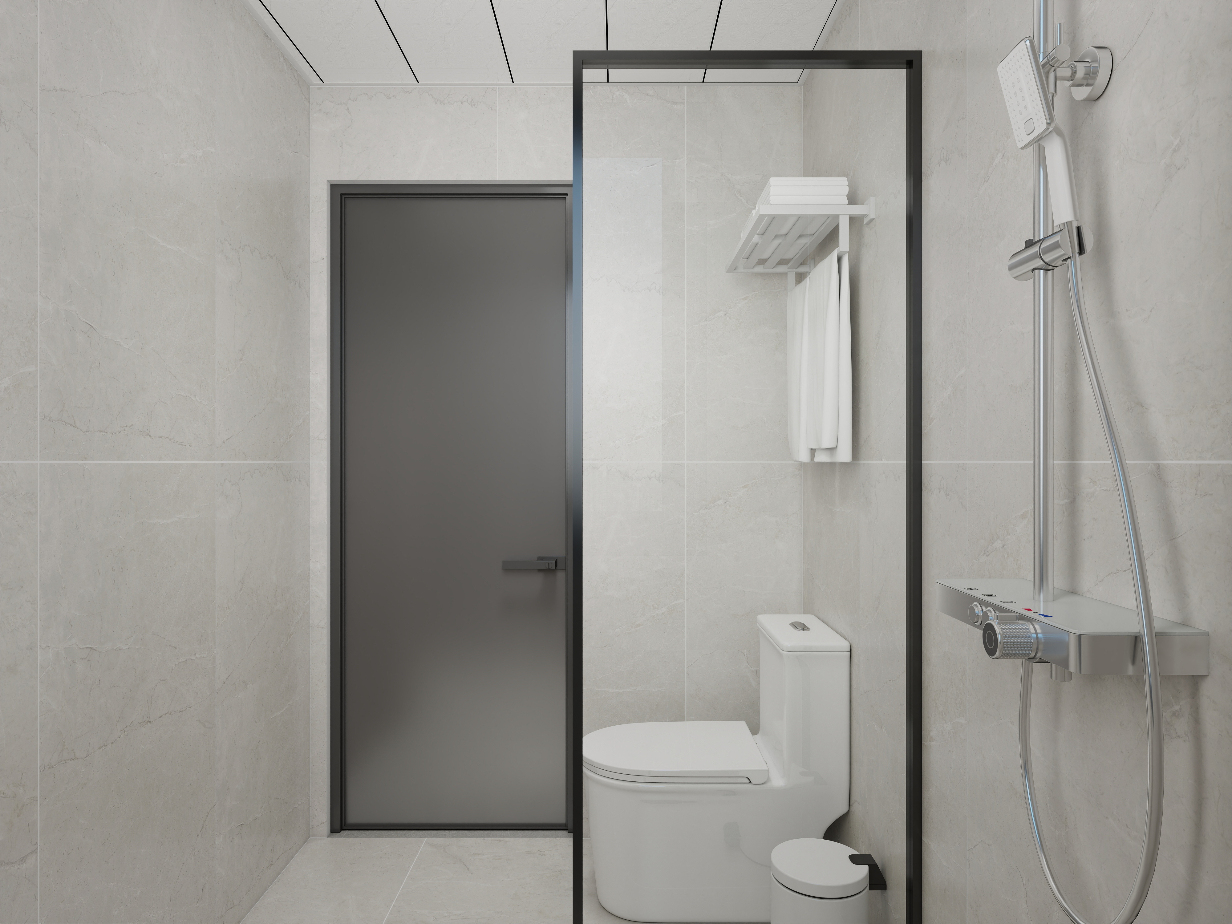 设计师-Y星辰-当代壹品府158㎡ 3室装修效果图