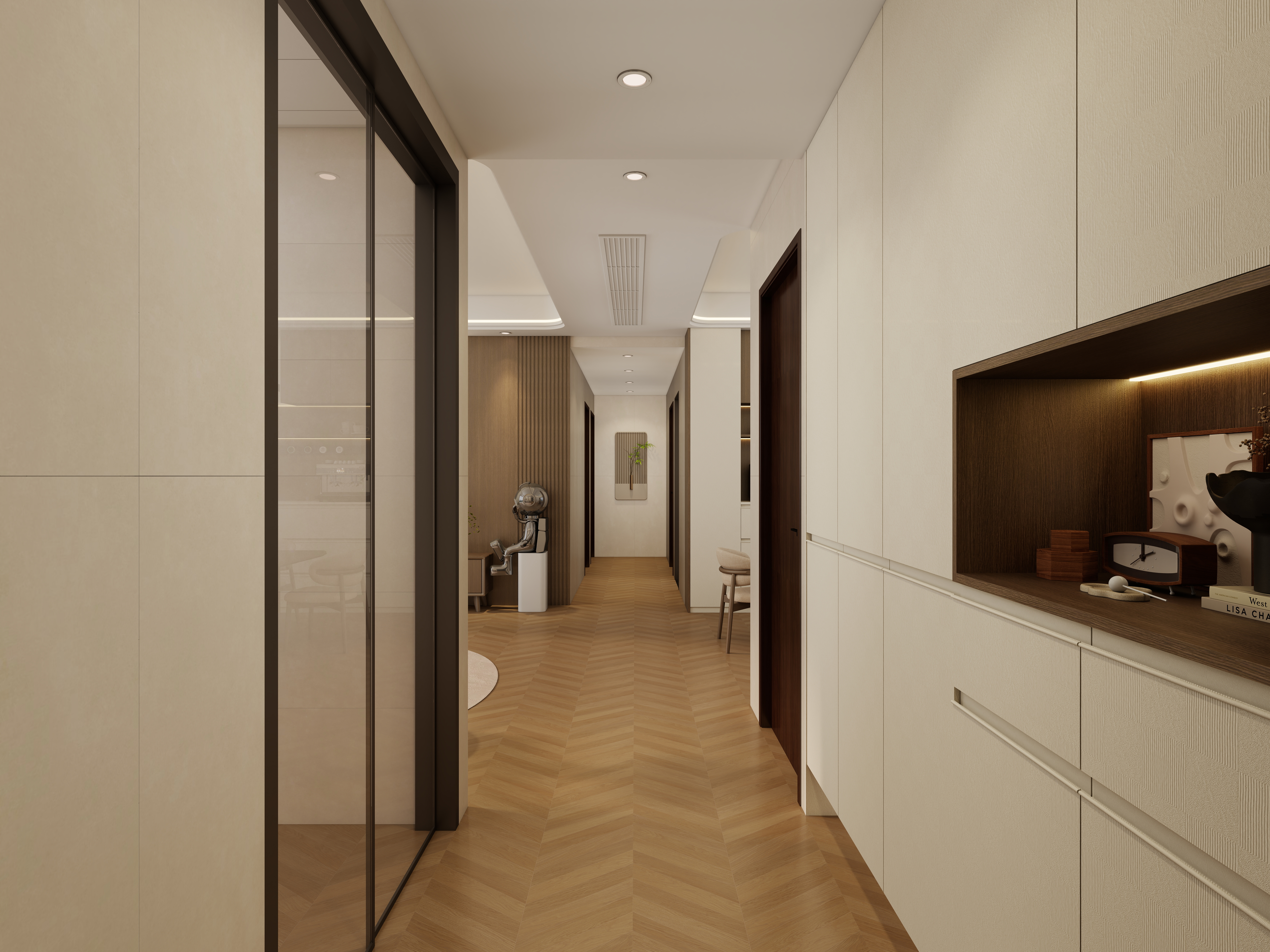 惠州装修找沫竹-惠州-江誉城-木语一层入户装修效果图第1张