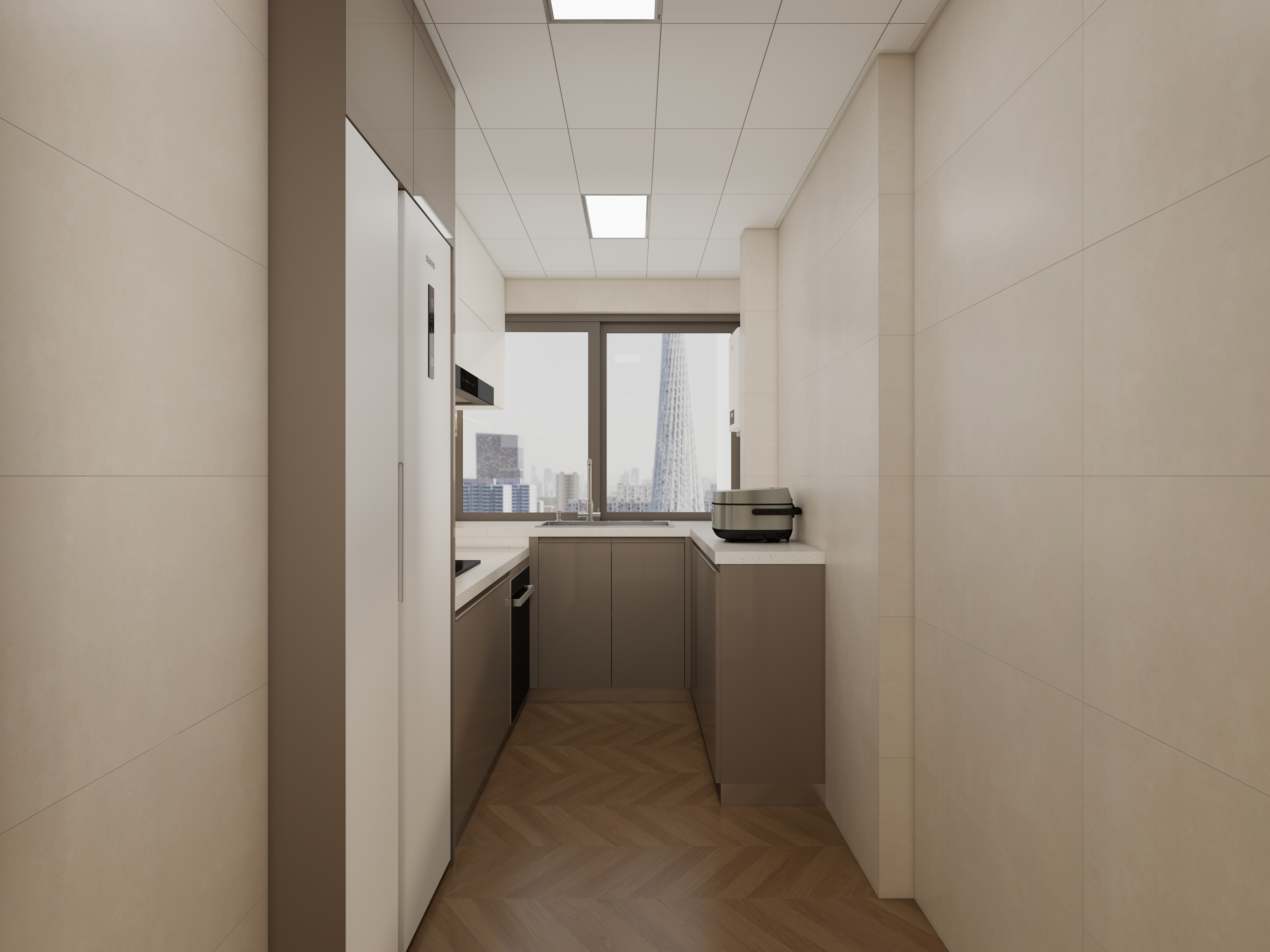 惠州装修找沫竹-惠州-江誉城-木语一层厨房装修效果图第1张