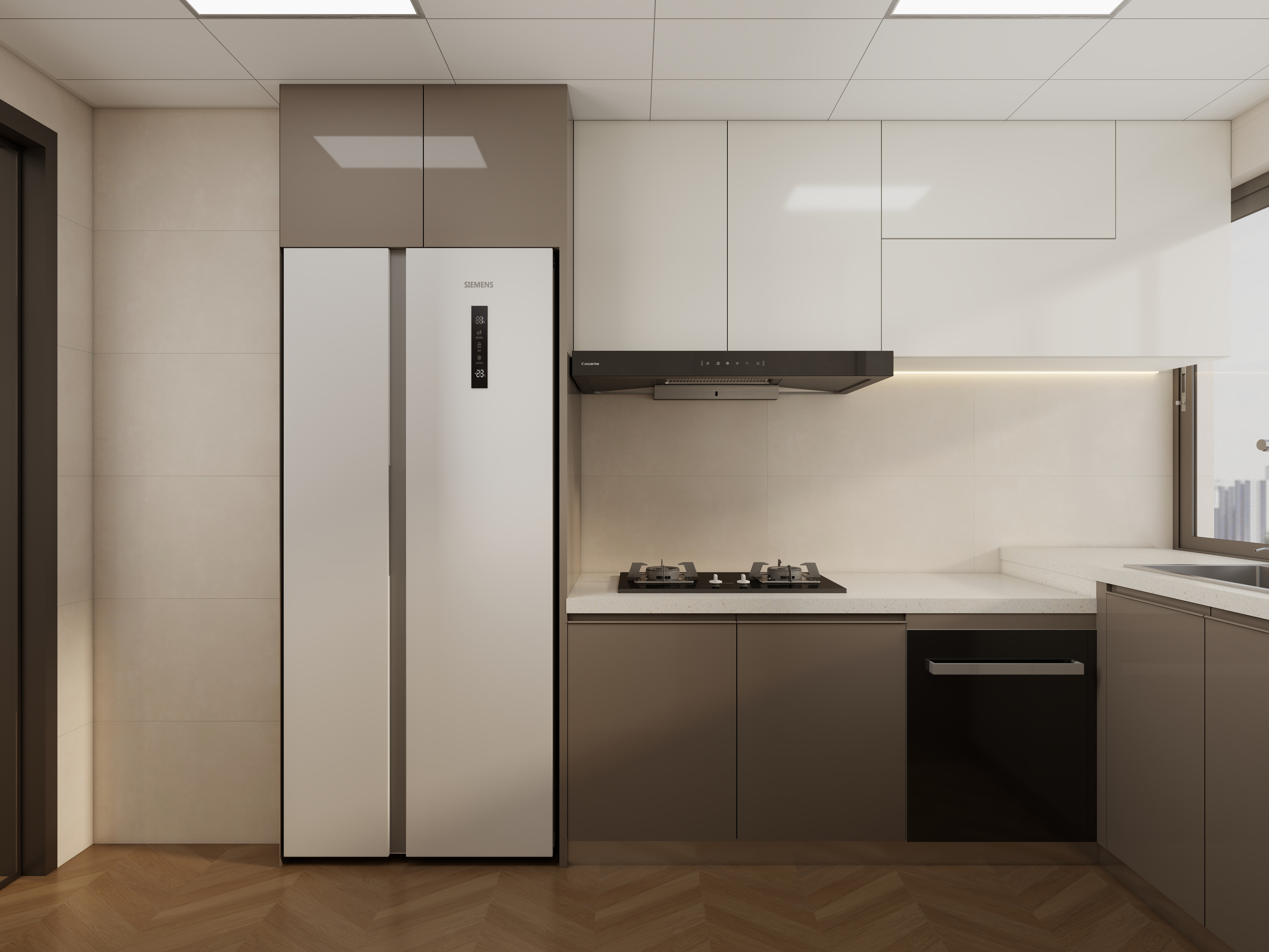 惠州装修找沫竹-惠州-江誉城-木语一层厨房装修效果图第2张