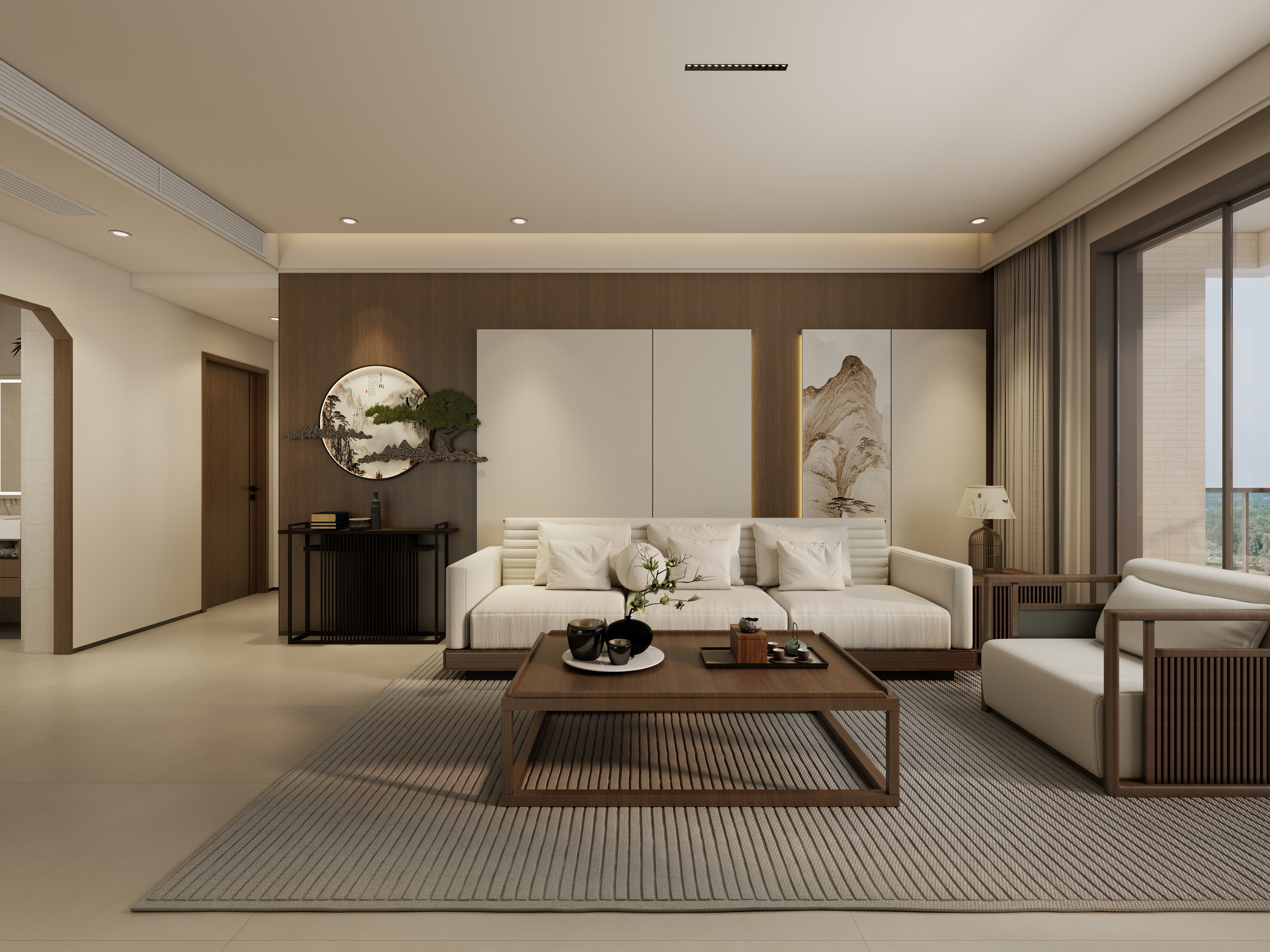 雅筑美学装饰-惠州-丽日百合-宋怡-装修设计方案