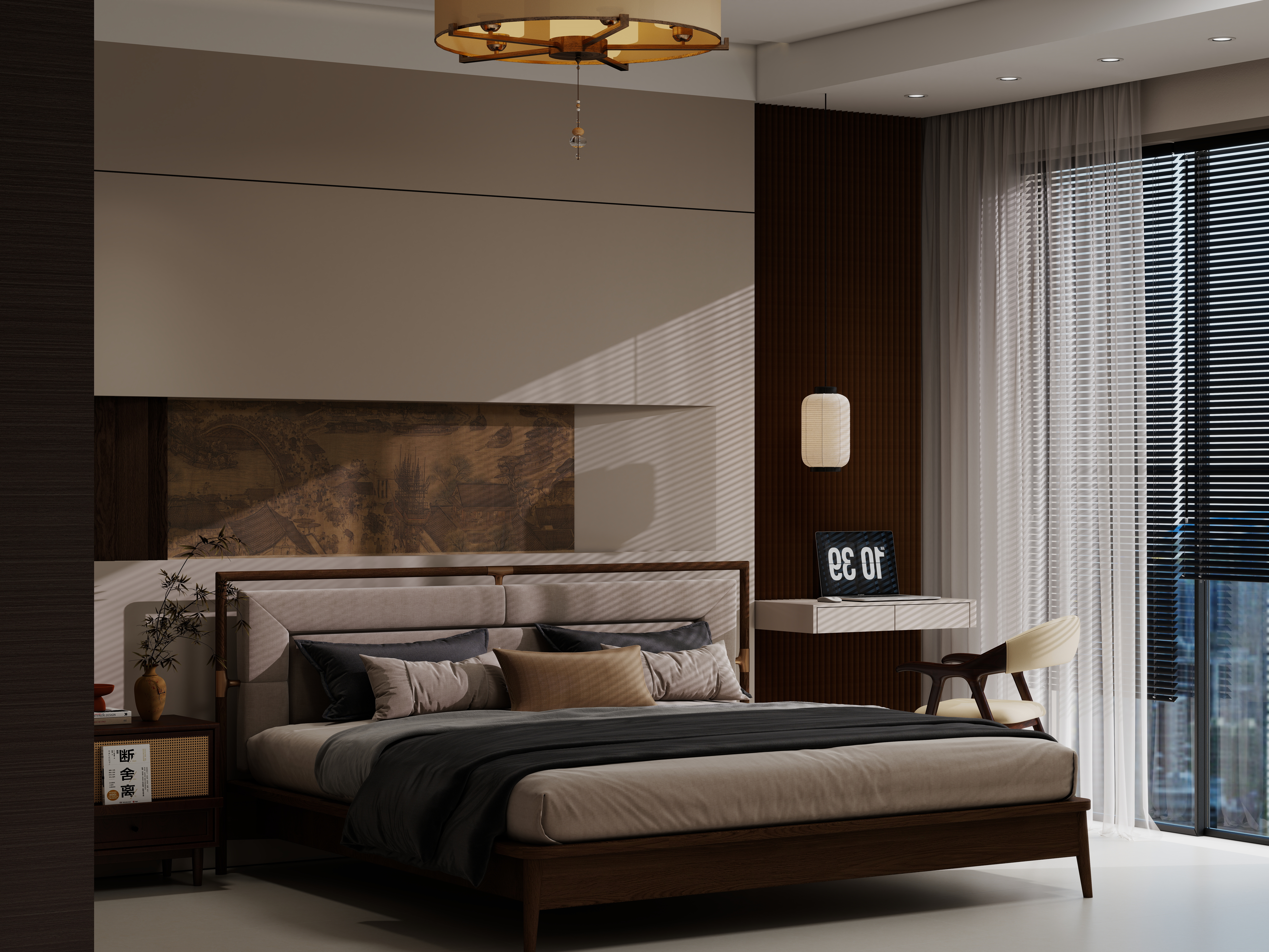 庞小羊-81㎡2室一层客餐厅装修效果图第5张