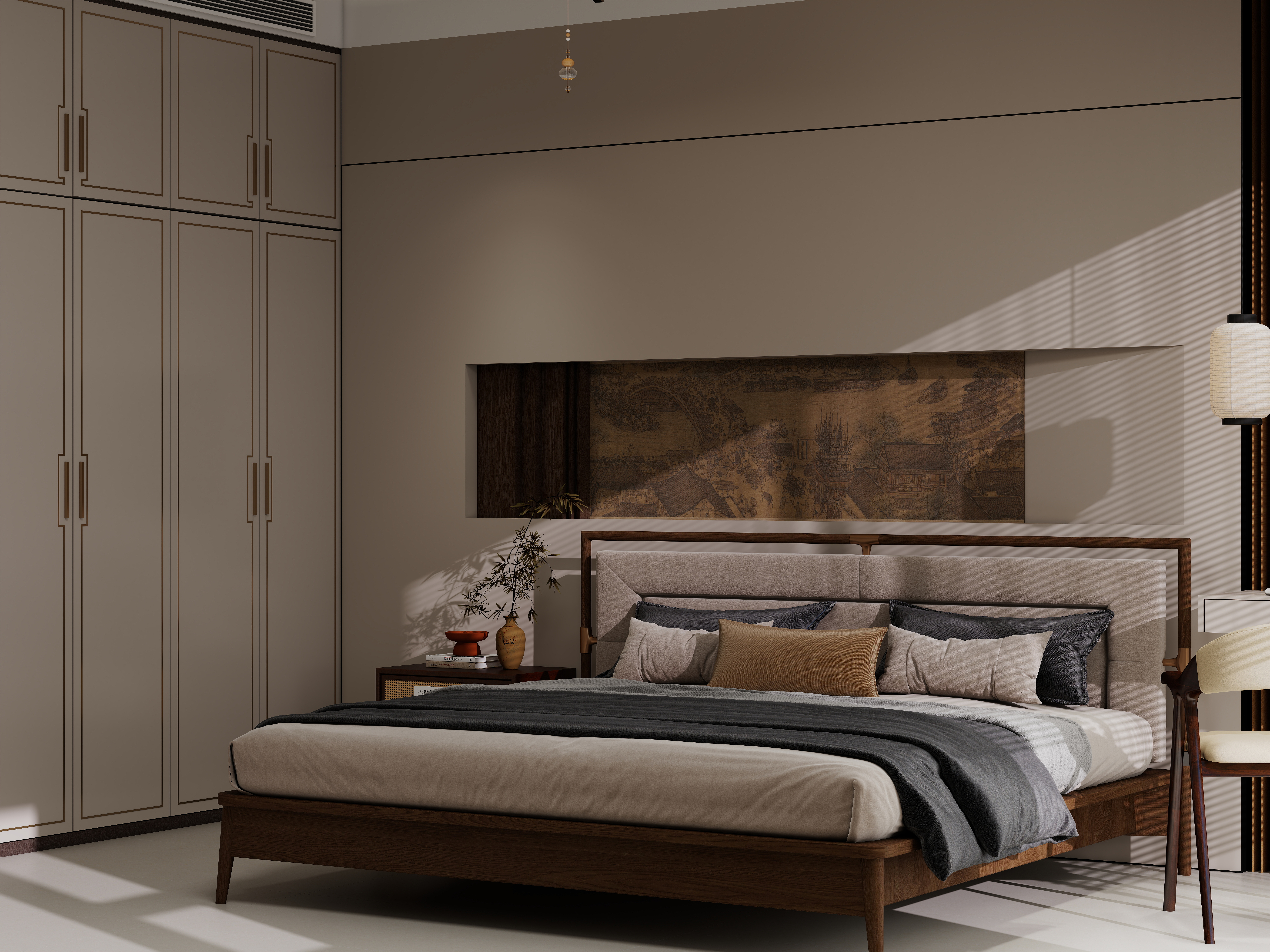 庞小羊-81㎡2室一层客餐厅装修效果图第4张