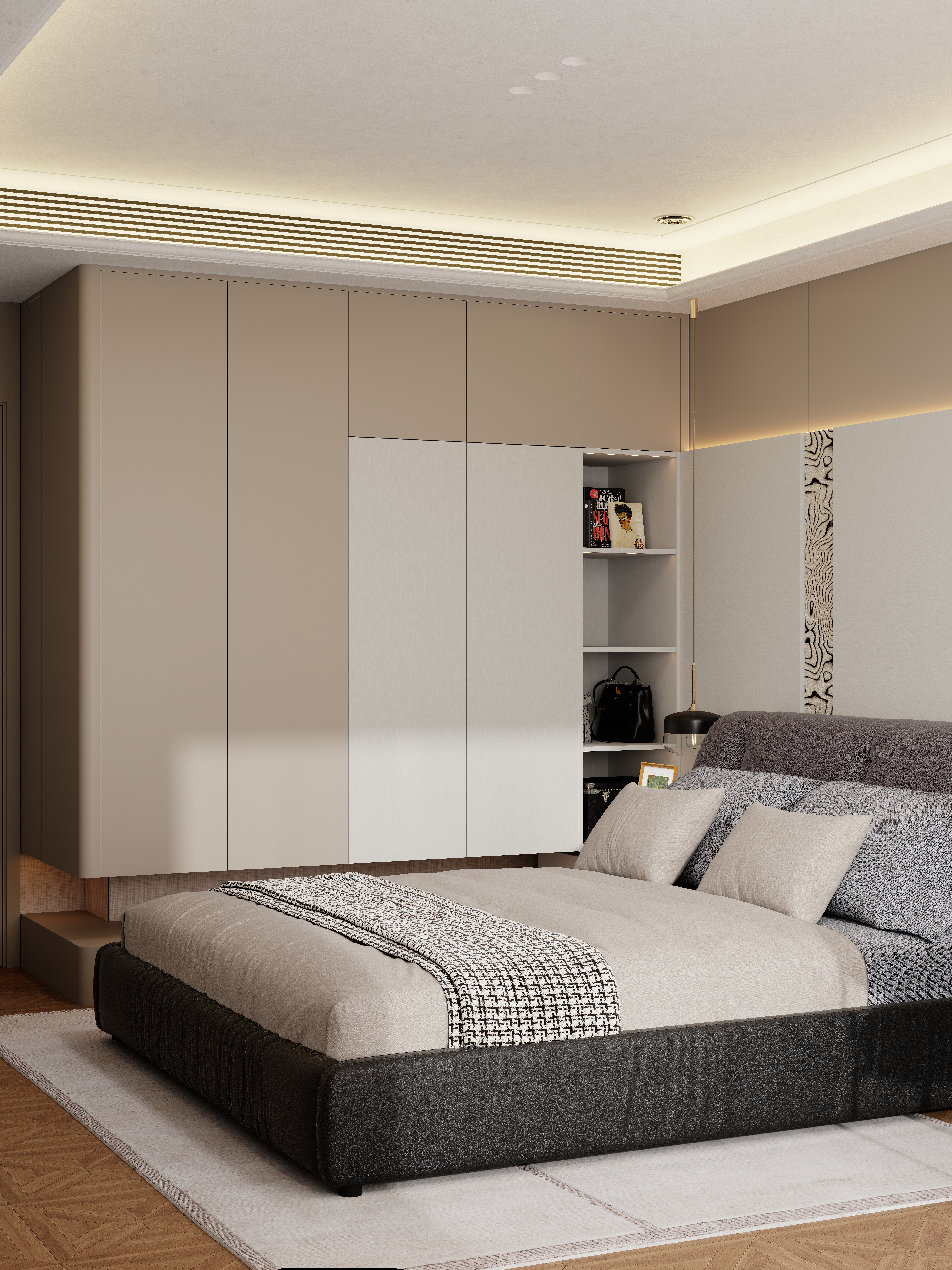 点点设计.-品质轻奢·艺术与品质的家一层青少年房装修效果图第4张