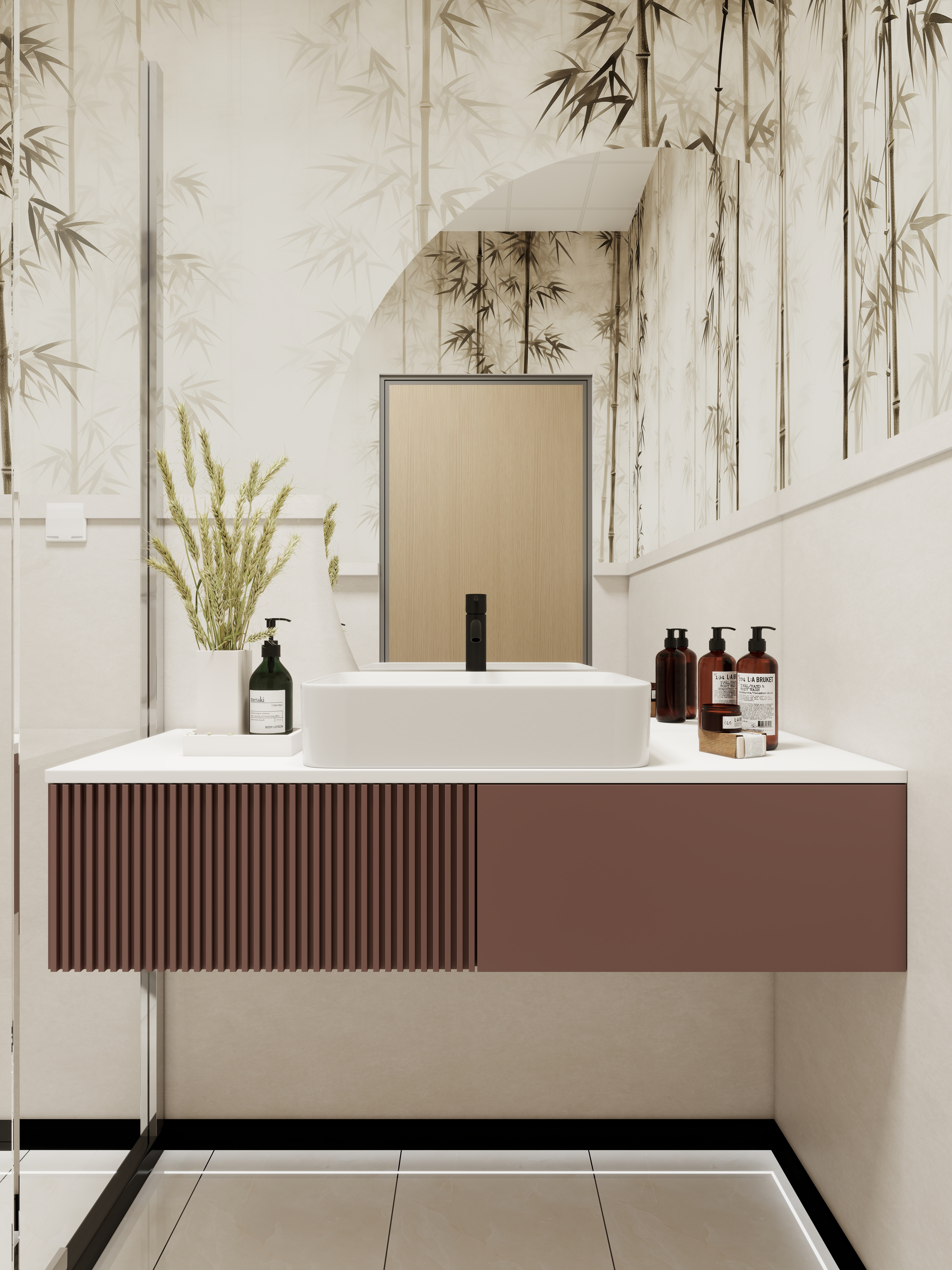 庞小羊-81㎡2室一层卫生间装修效果图第2张