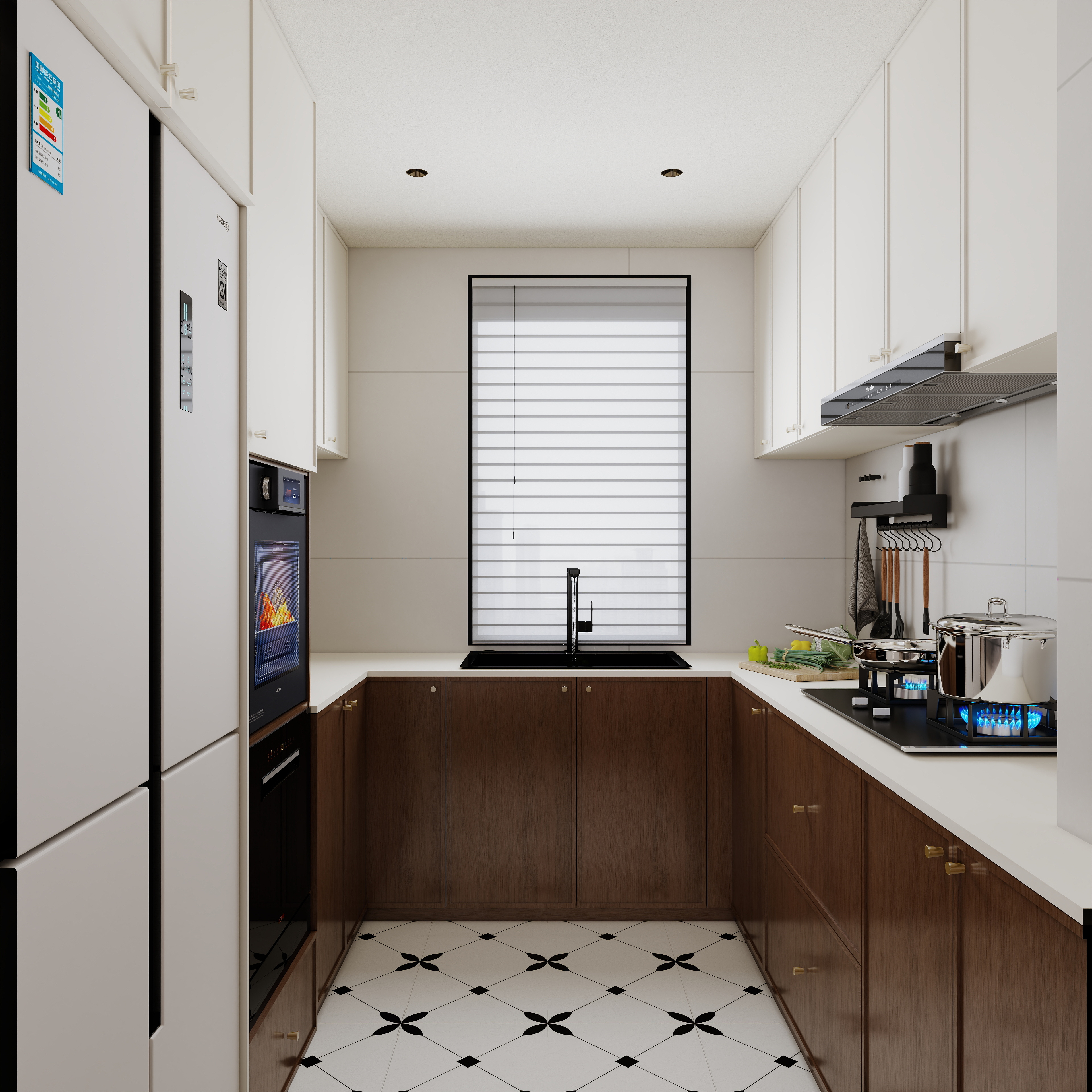 李青越-132平中古四居室装修效果图