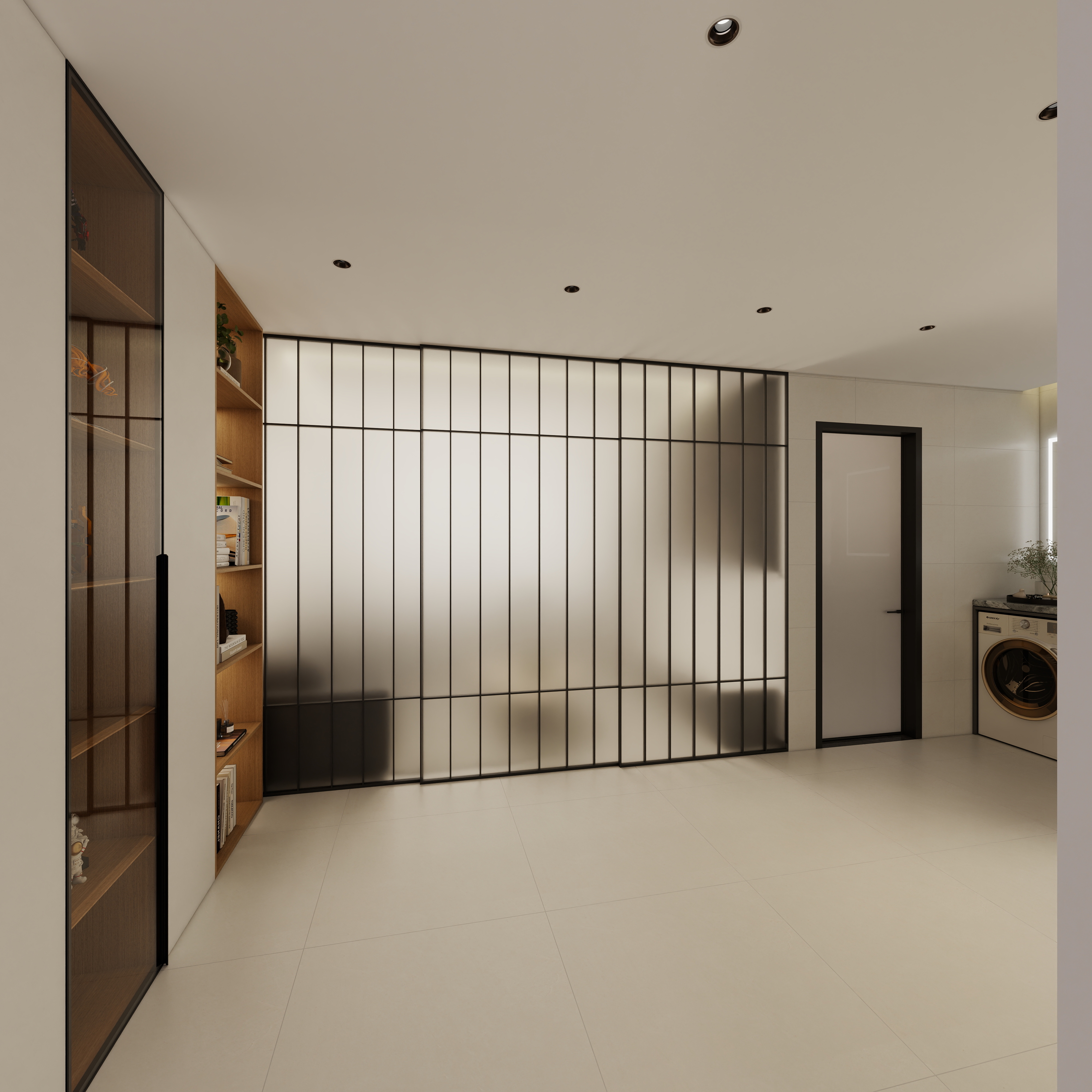 歓嬉-中凯毓秀--顶跃 -改 - 最新二层客餐厅装修效果图第4张