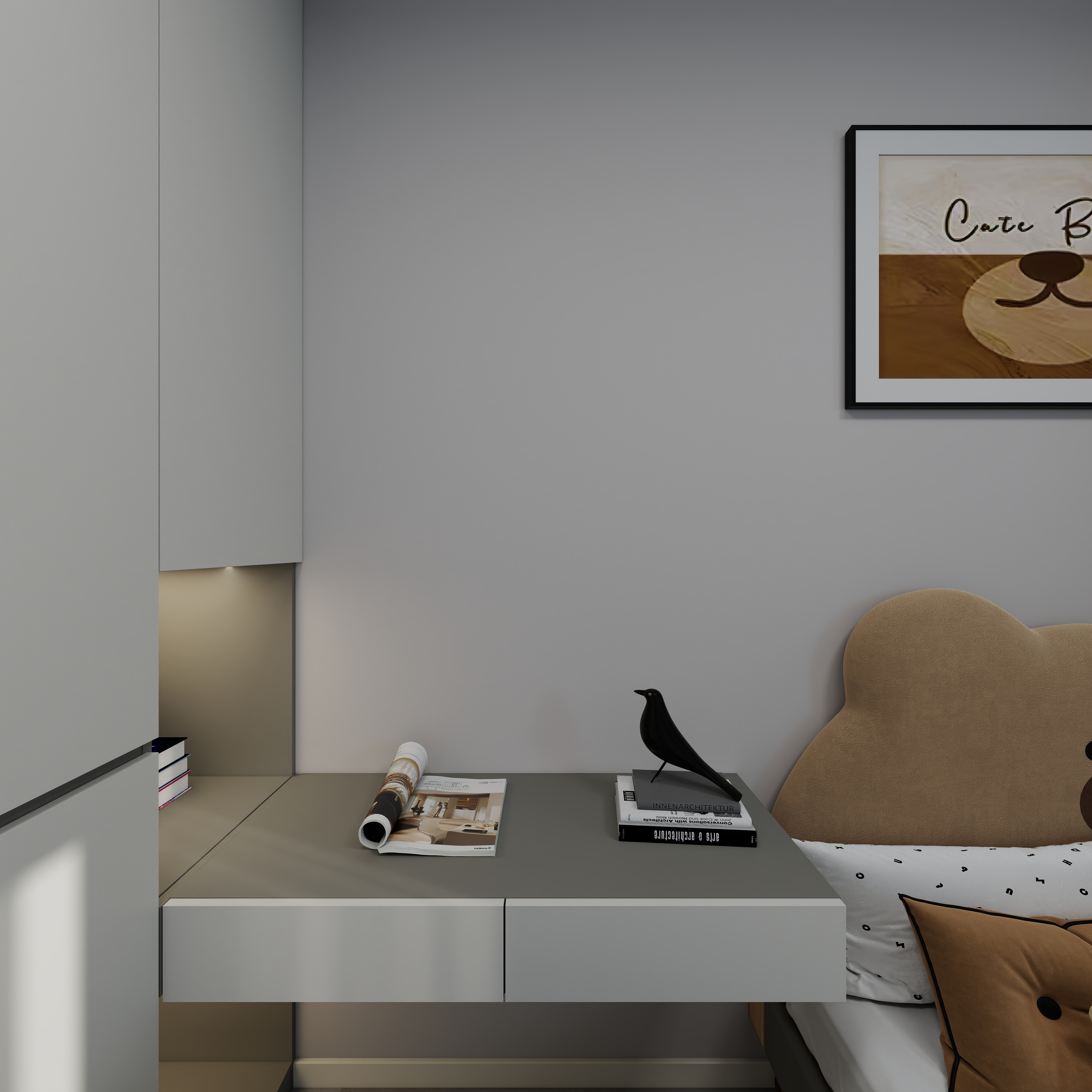 设计田工-奓山四期B区120现代轻奢一层儿童房装修效果图第3张