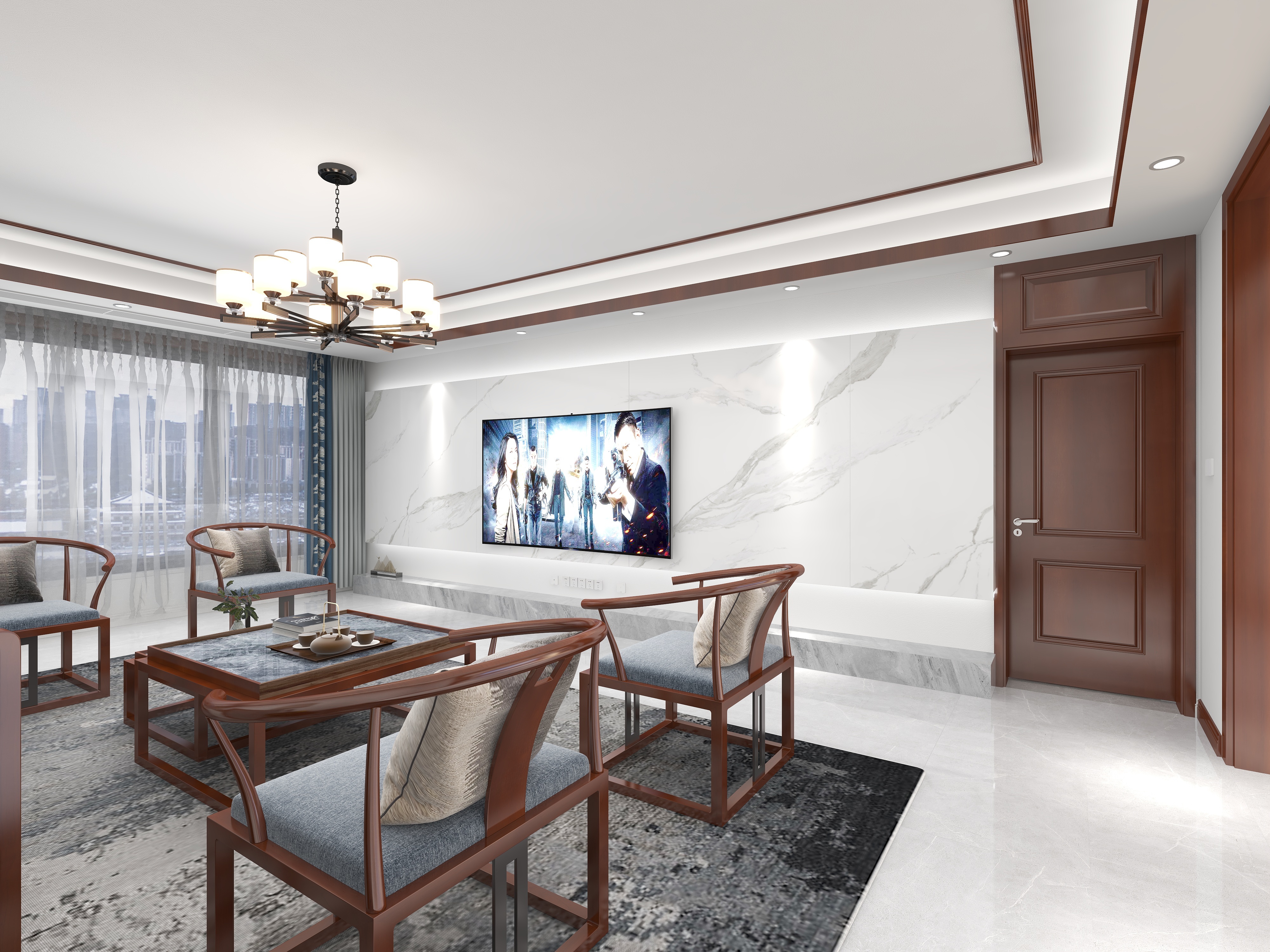 室内装修设计张兵-丽华甲第苑装修效果图