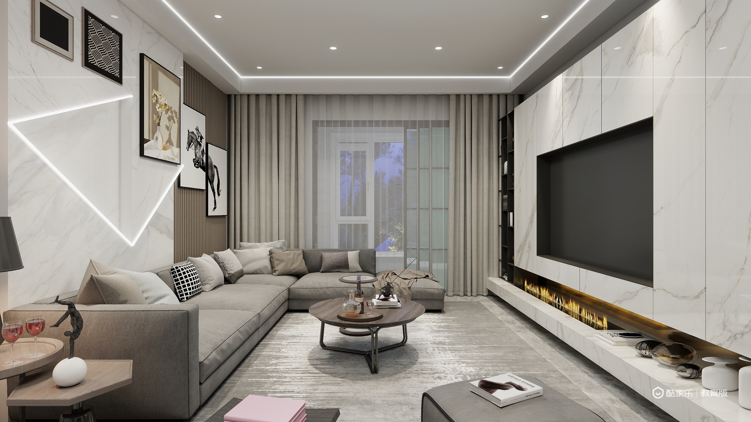 章赫hjPm-杭州建设职业学校-章赫装修效果图