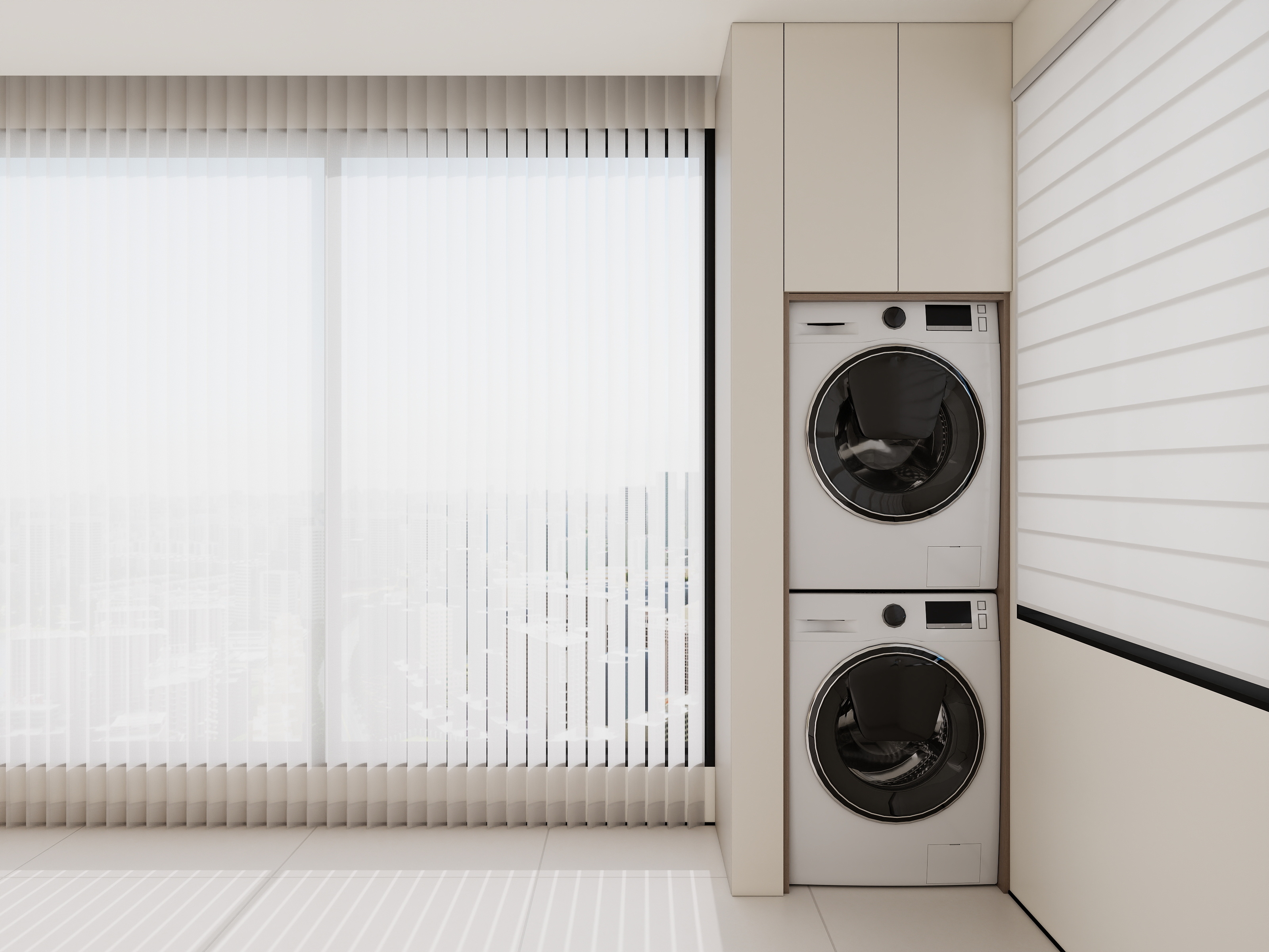 李青越-136平现代简约四居室装修效果图