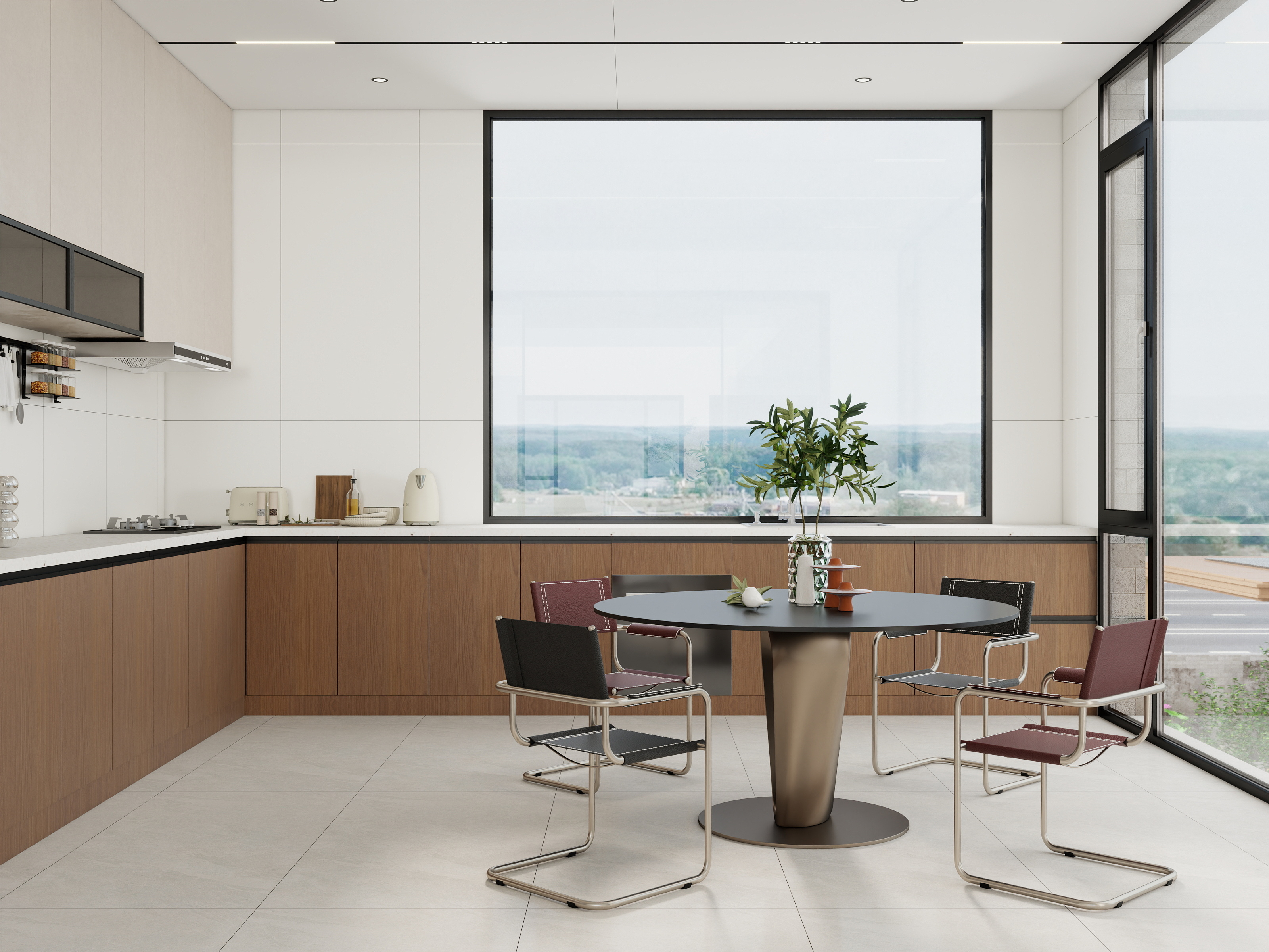 李青越-740平方现代简约四层 装修效果图