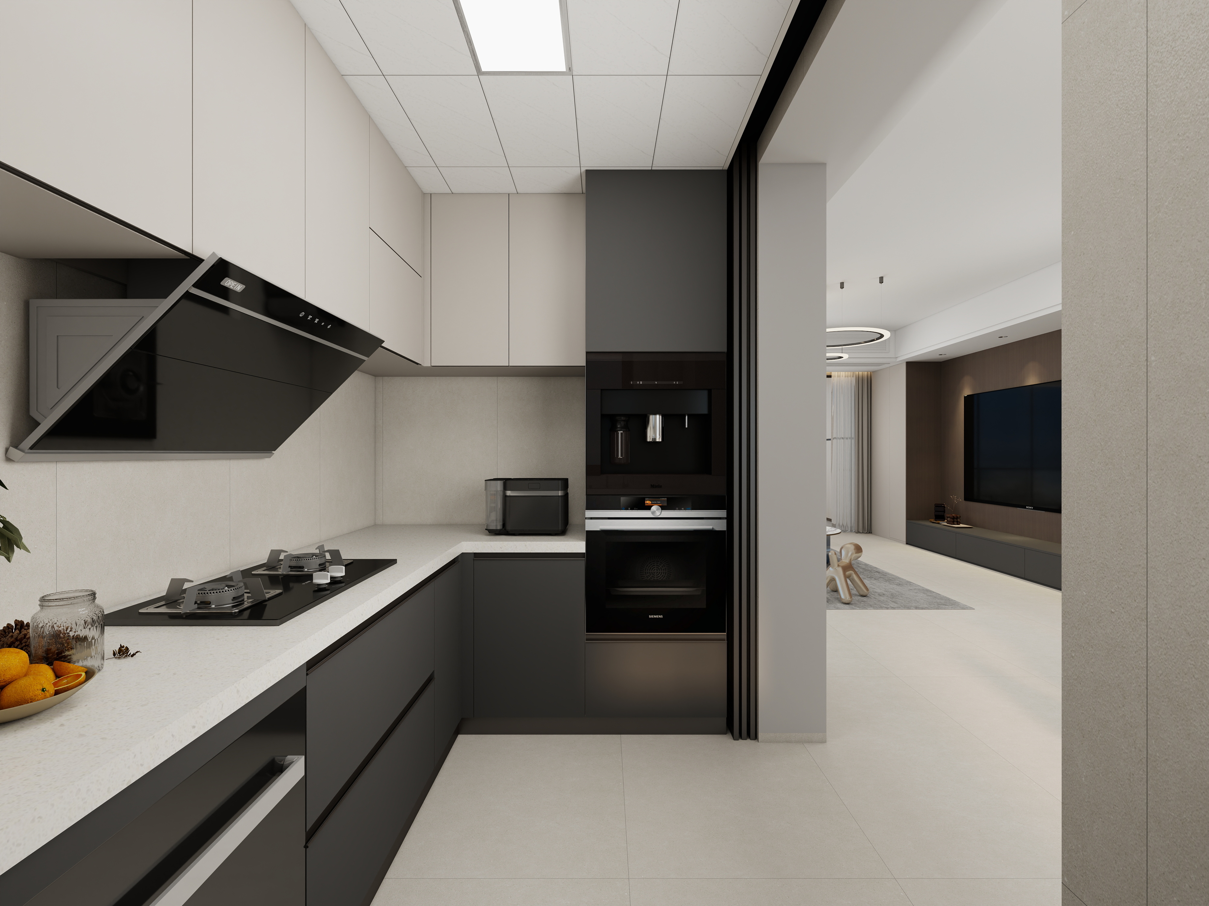 惠州装修找沫竹-惠州-江湾南岸-意影装修效果图