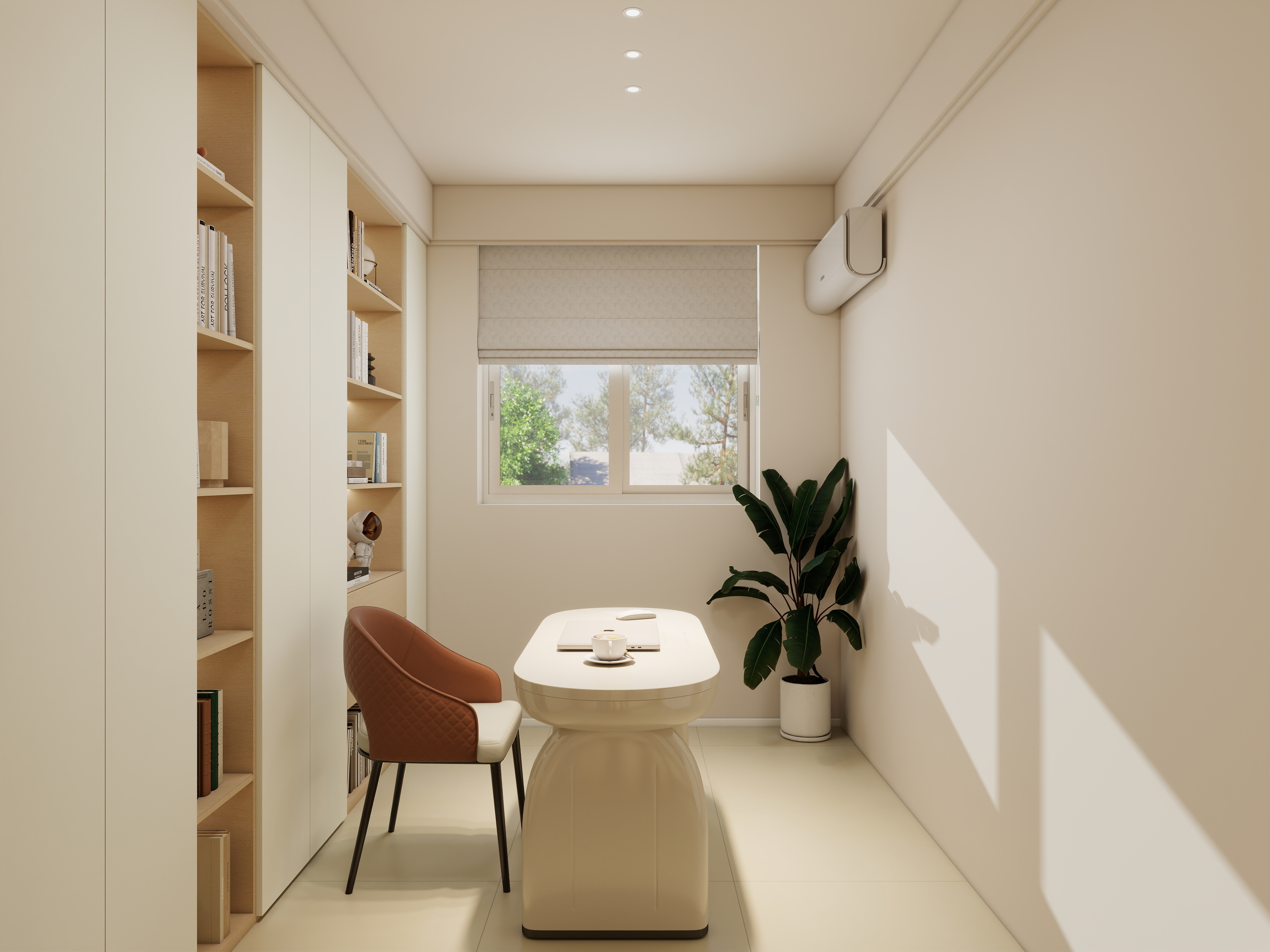 STARS星空设计-奶油风装修效果图