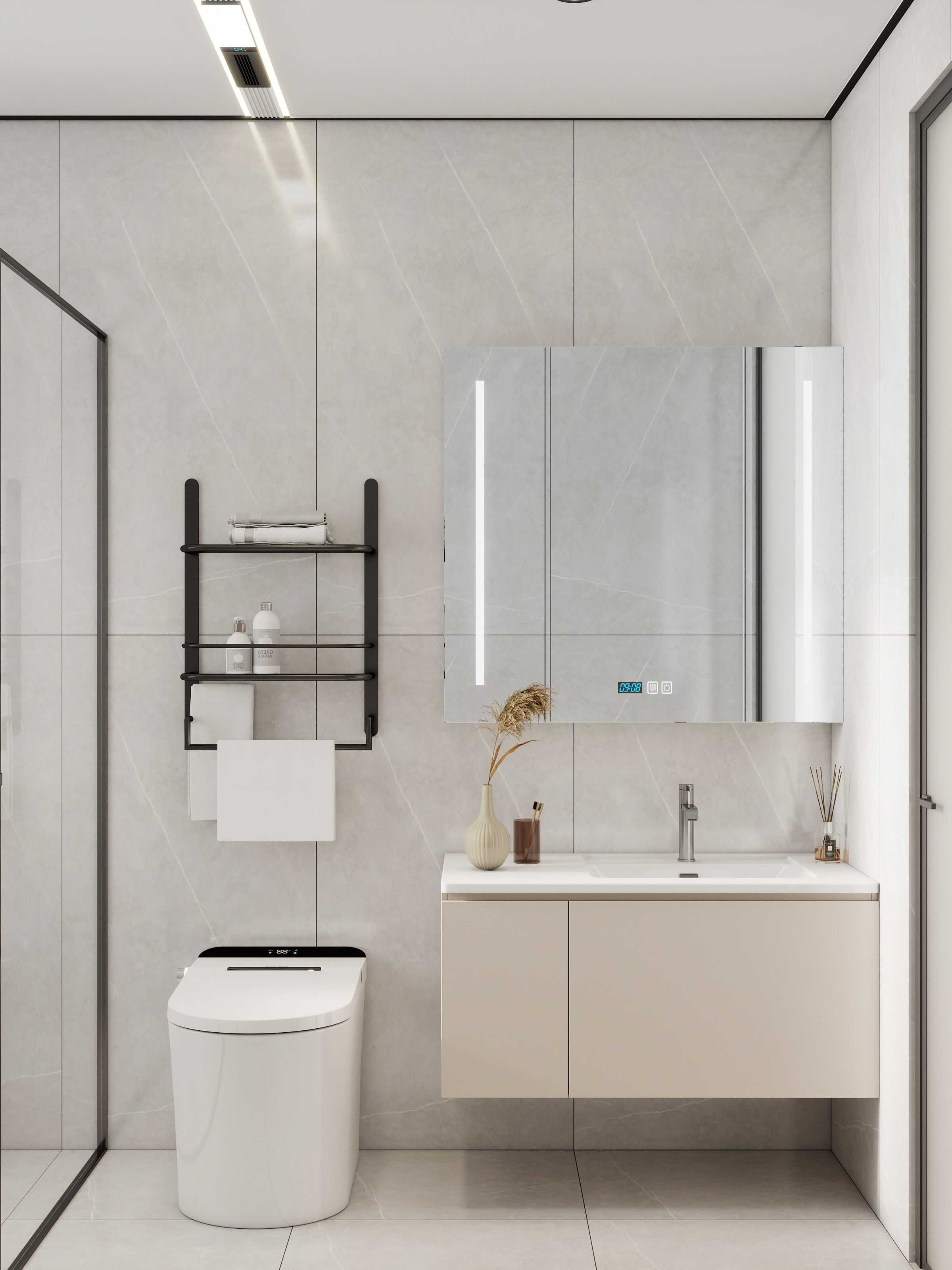 李青越-740平方现代简约四层 装修效果图