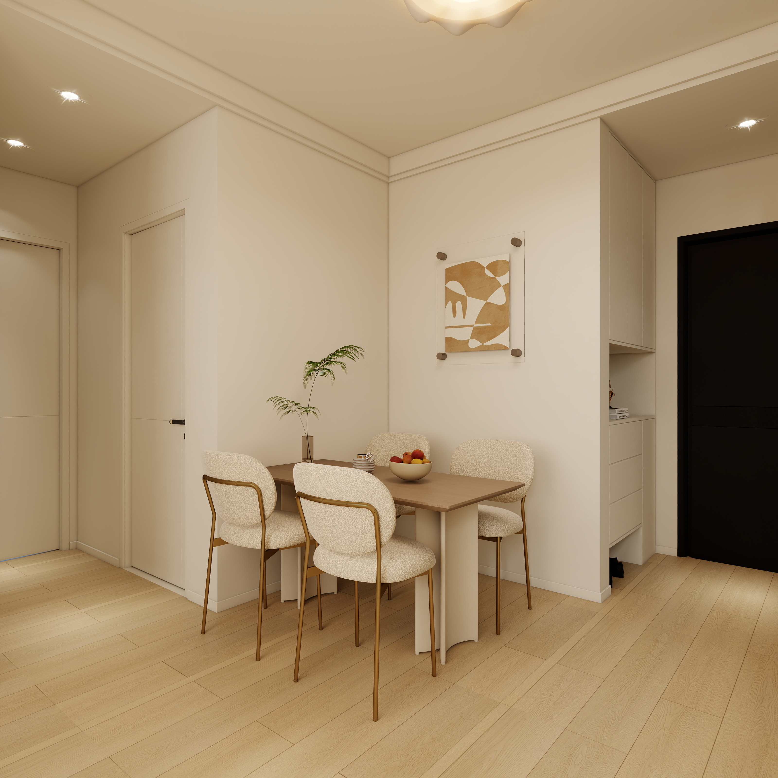 齐殊逸-68㎡2室装修效果图