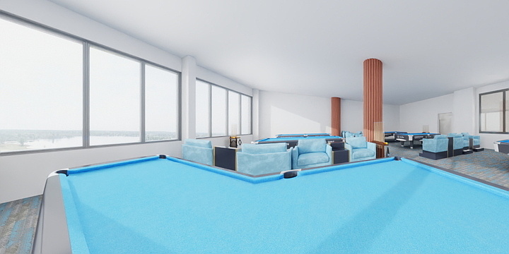 云冀装饰-电竞台球-装修设计方案