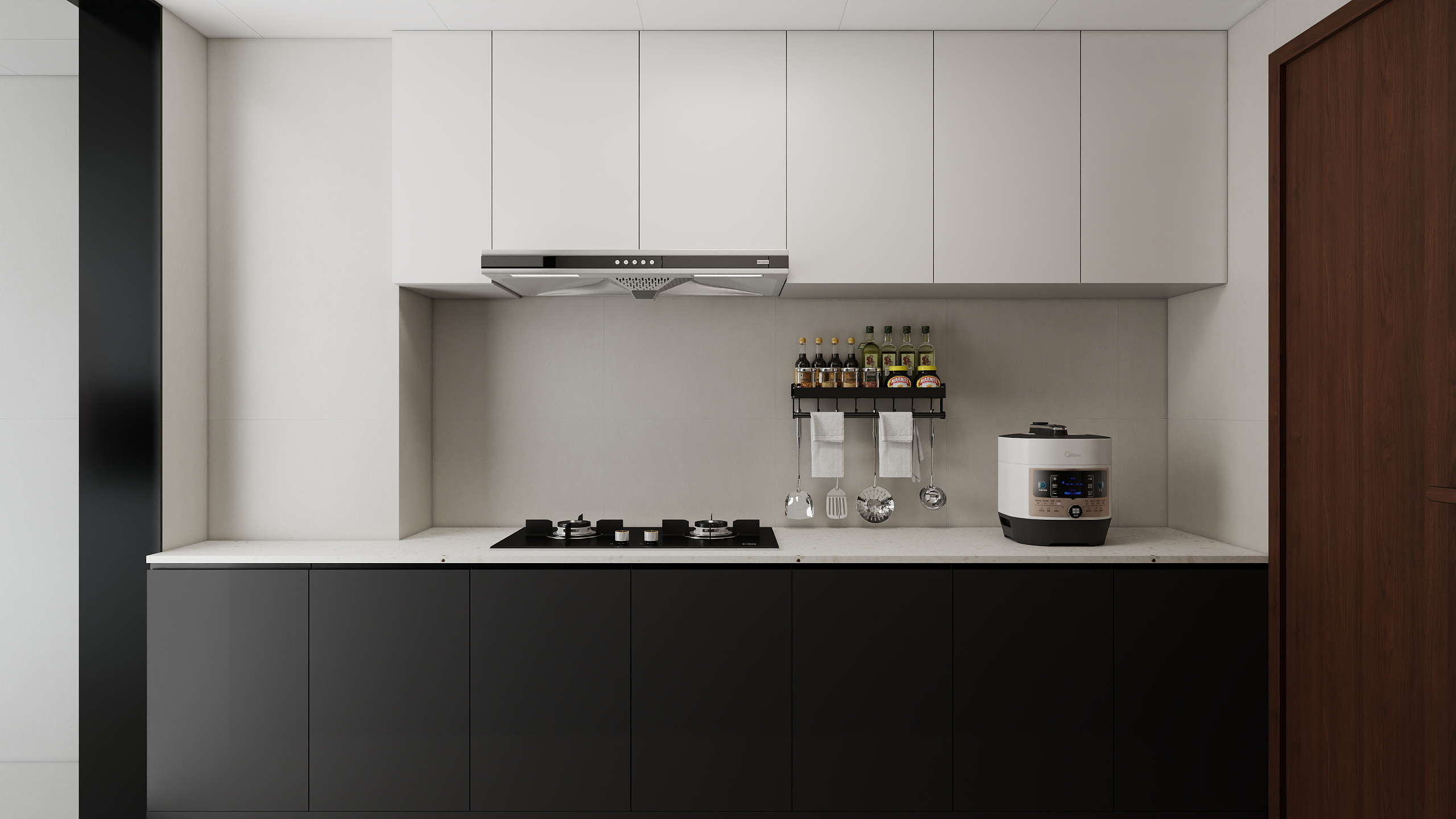 李青越-146平四室现代装修效果图