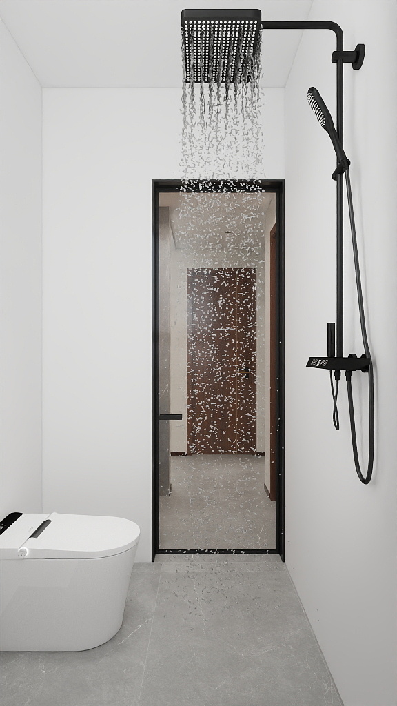 陈晓婷-建投博府中式三室装修效果图