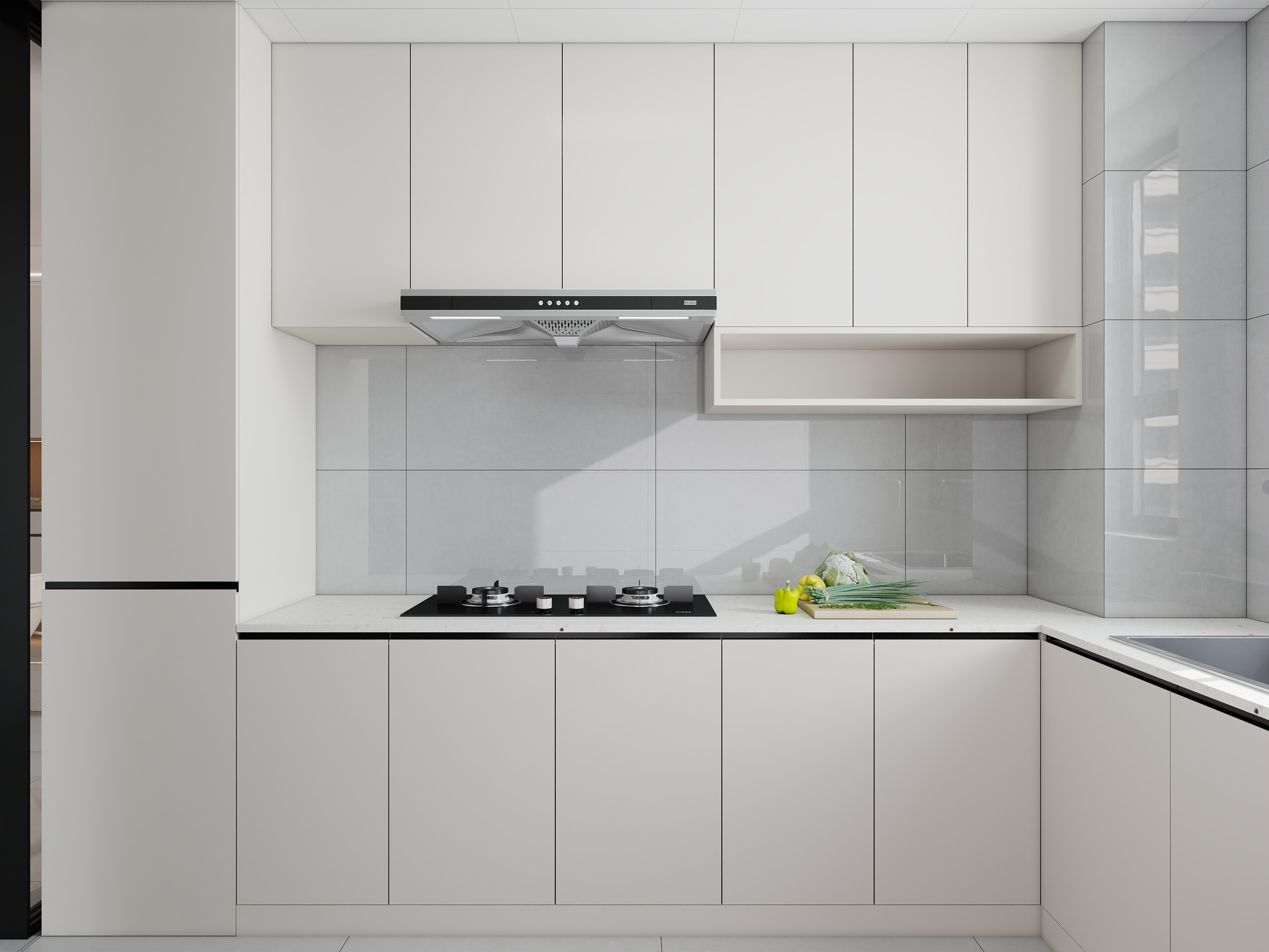 李青越-100平米原木风格三居室装修效果图