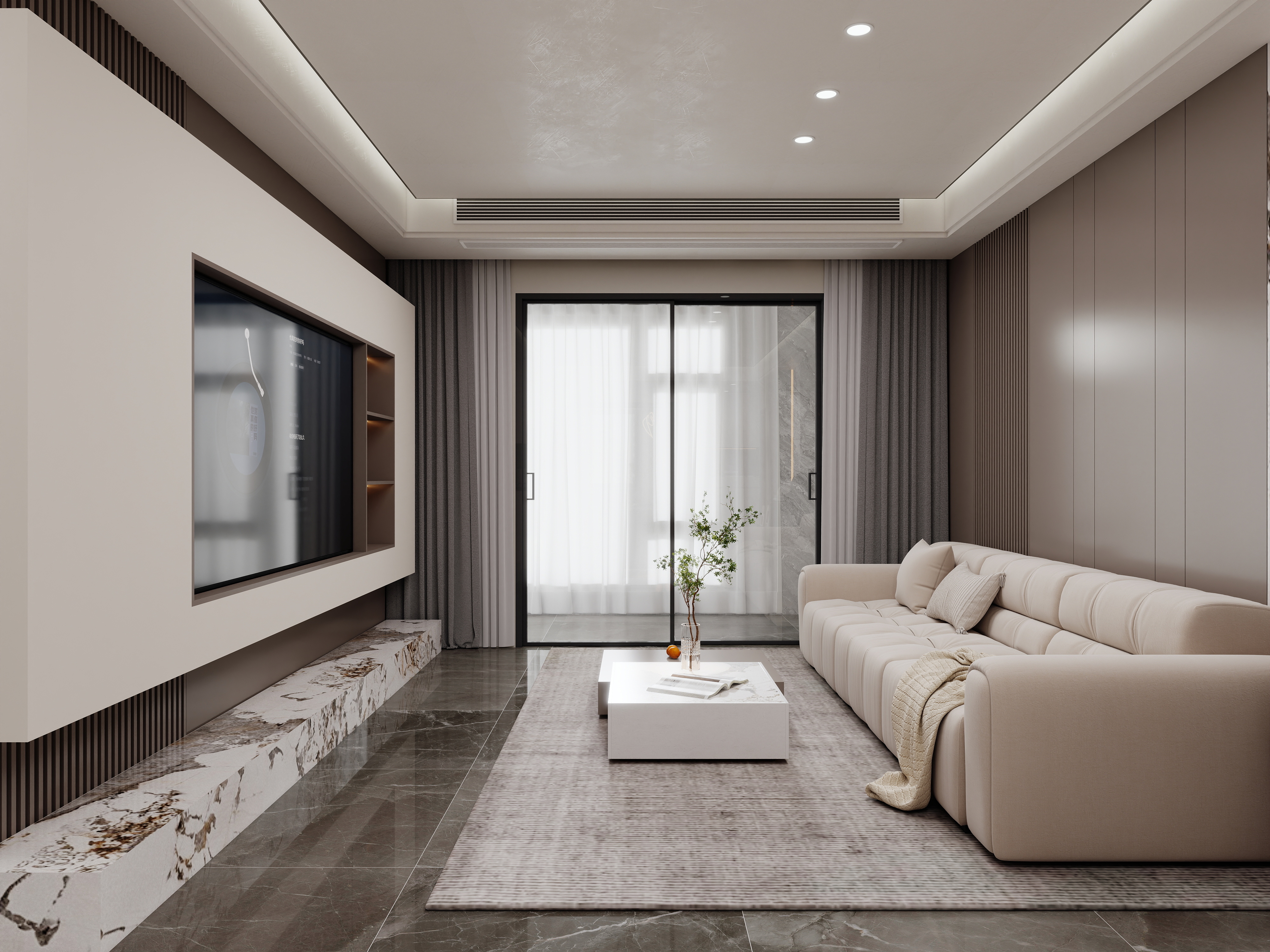 壹诺设计工作室-现代意式   装修效果图