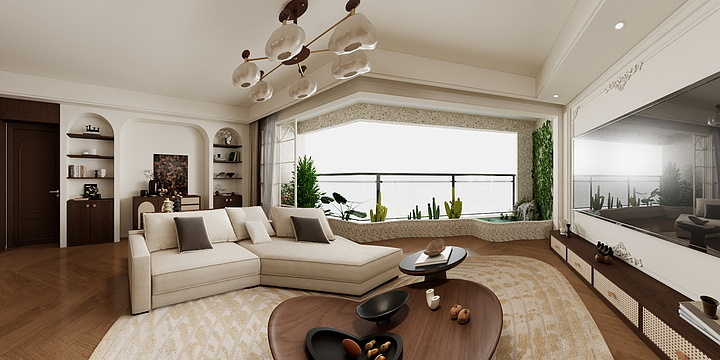 A9鸿誉全案设计师@唐志明-阅山湖二期冉总雅居 - 副本-装修设计方案