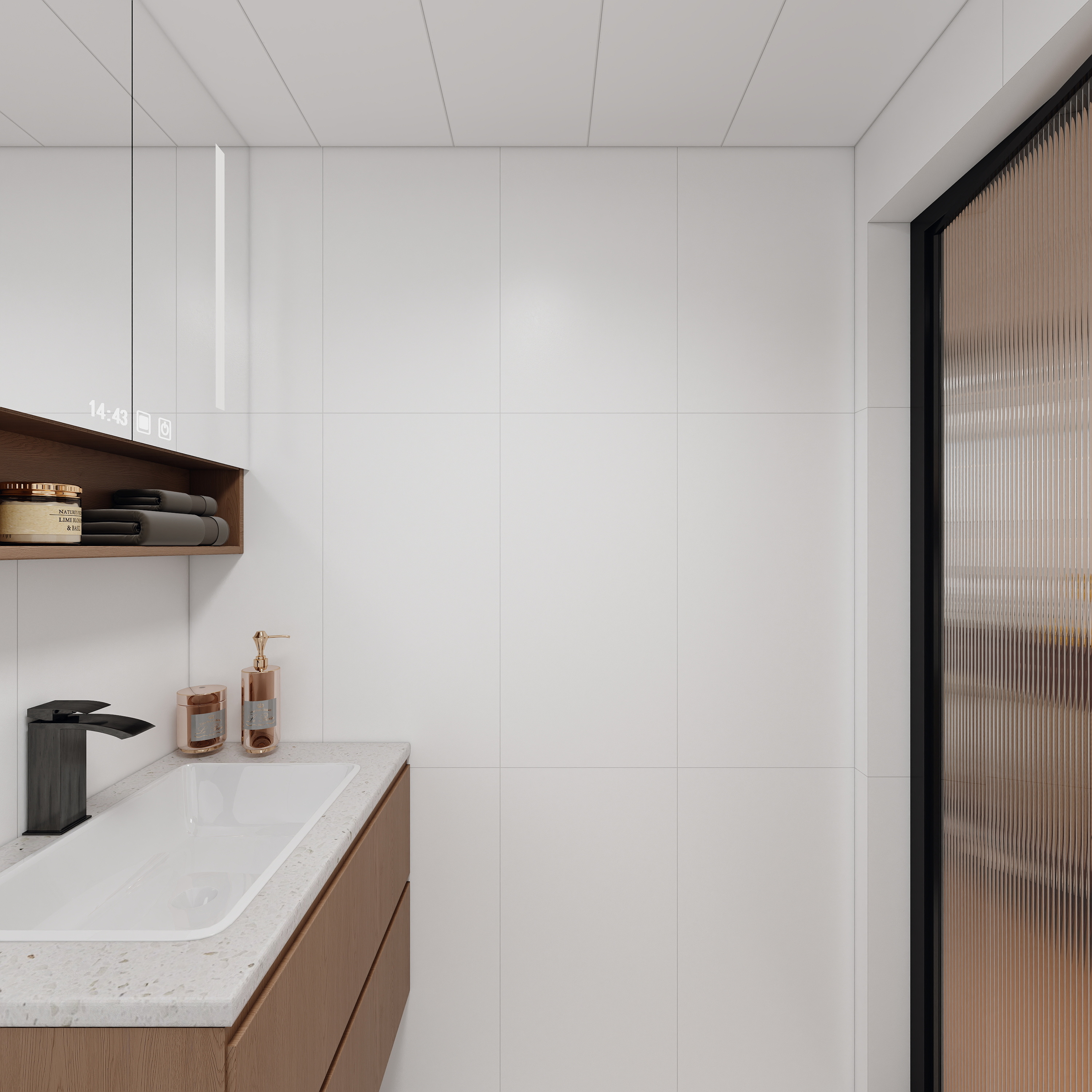 武汉装修王老师-80平旧房改造中古风装修效果图