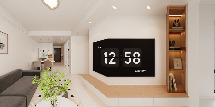 武汉装修王老师-蒋萍效果图-装修设计方案