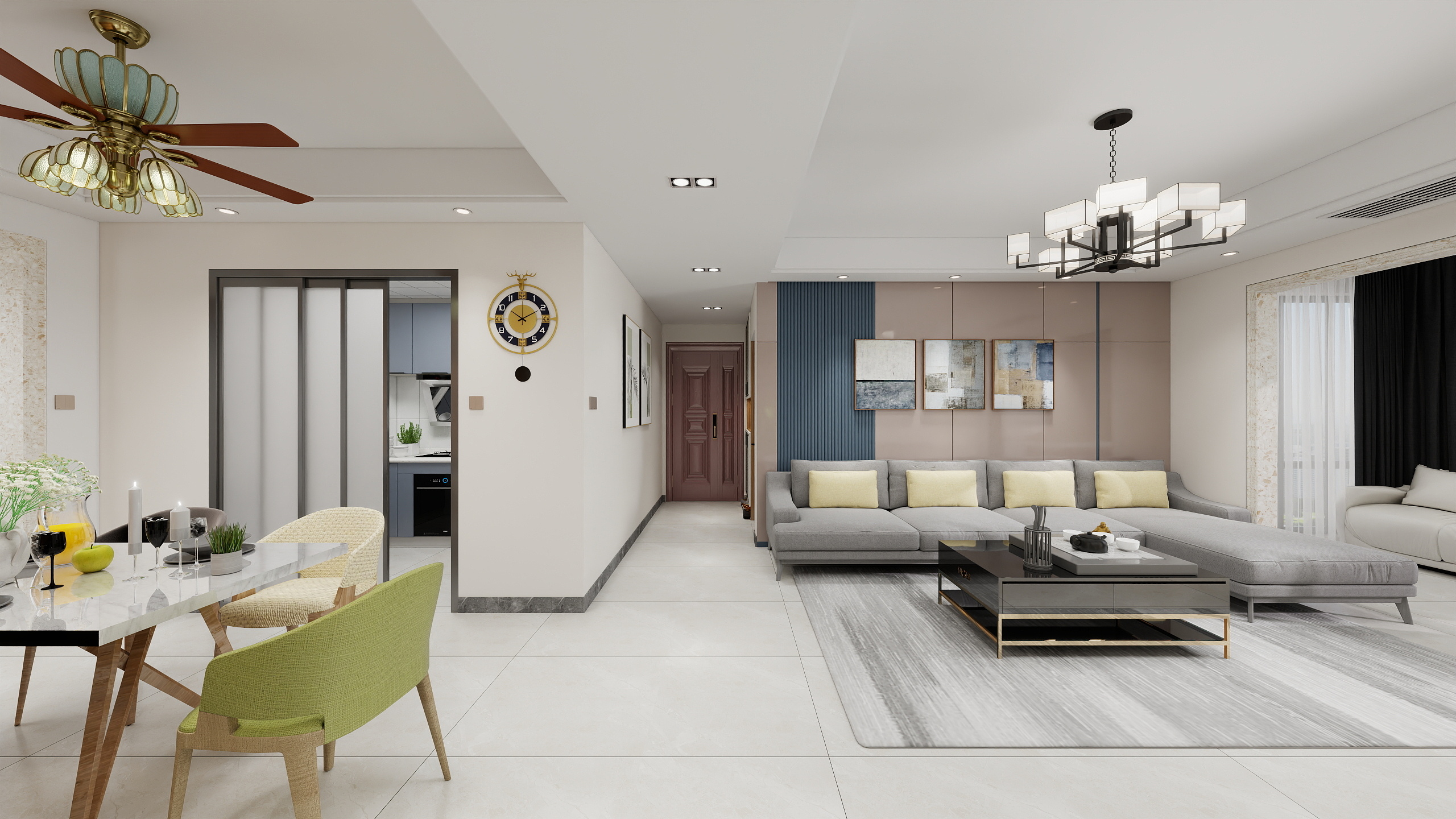 高孝欢-金御涟城 装修效果图