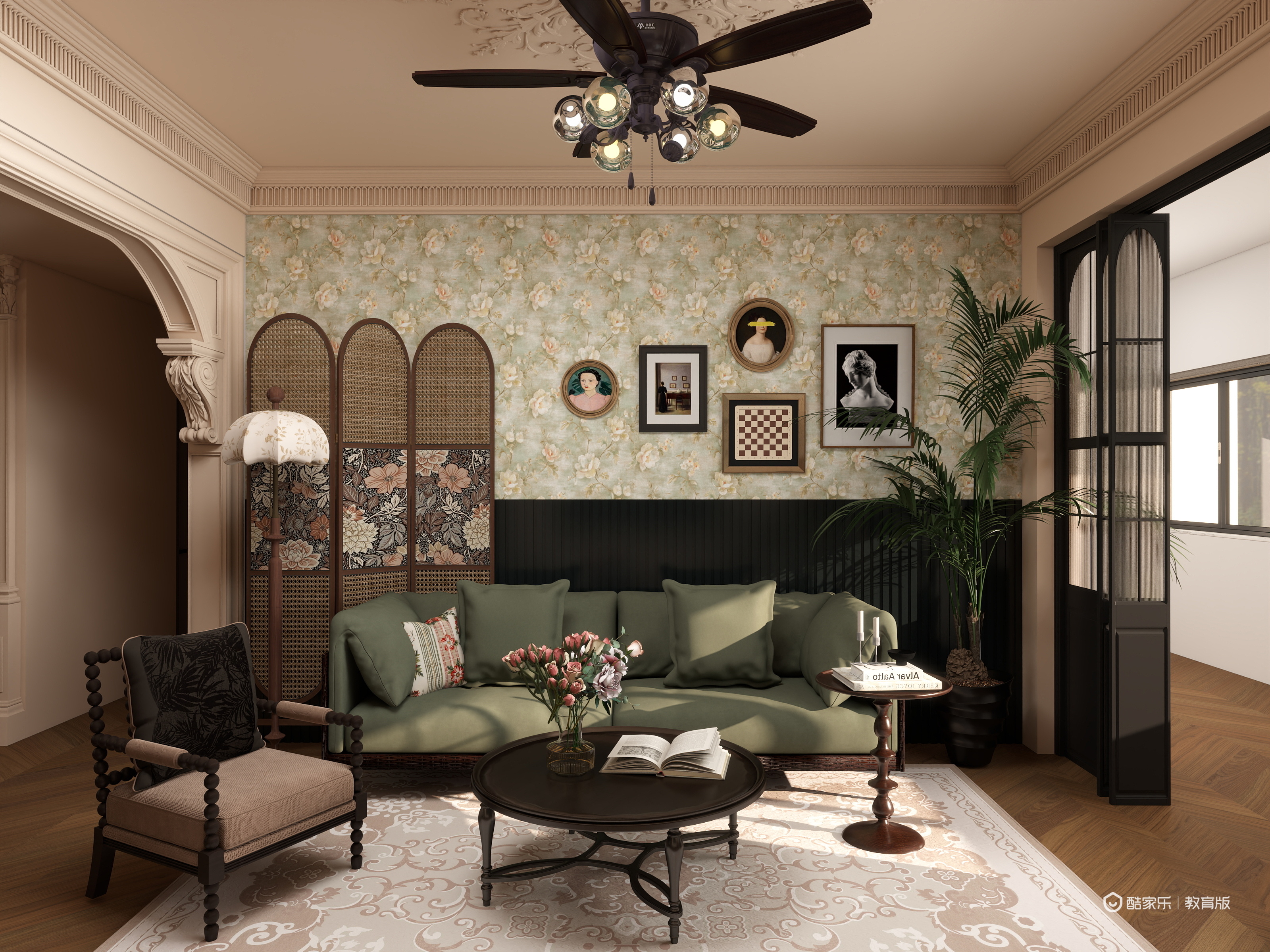 爱吃猪脚饭的锋-旧影新程-装修设计方案